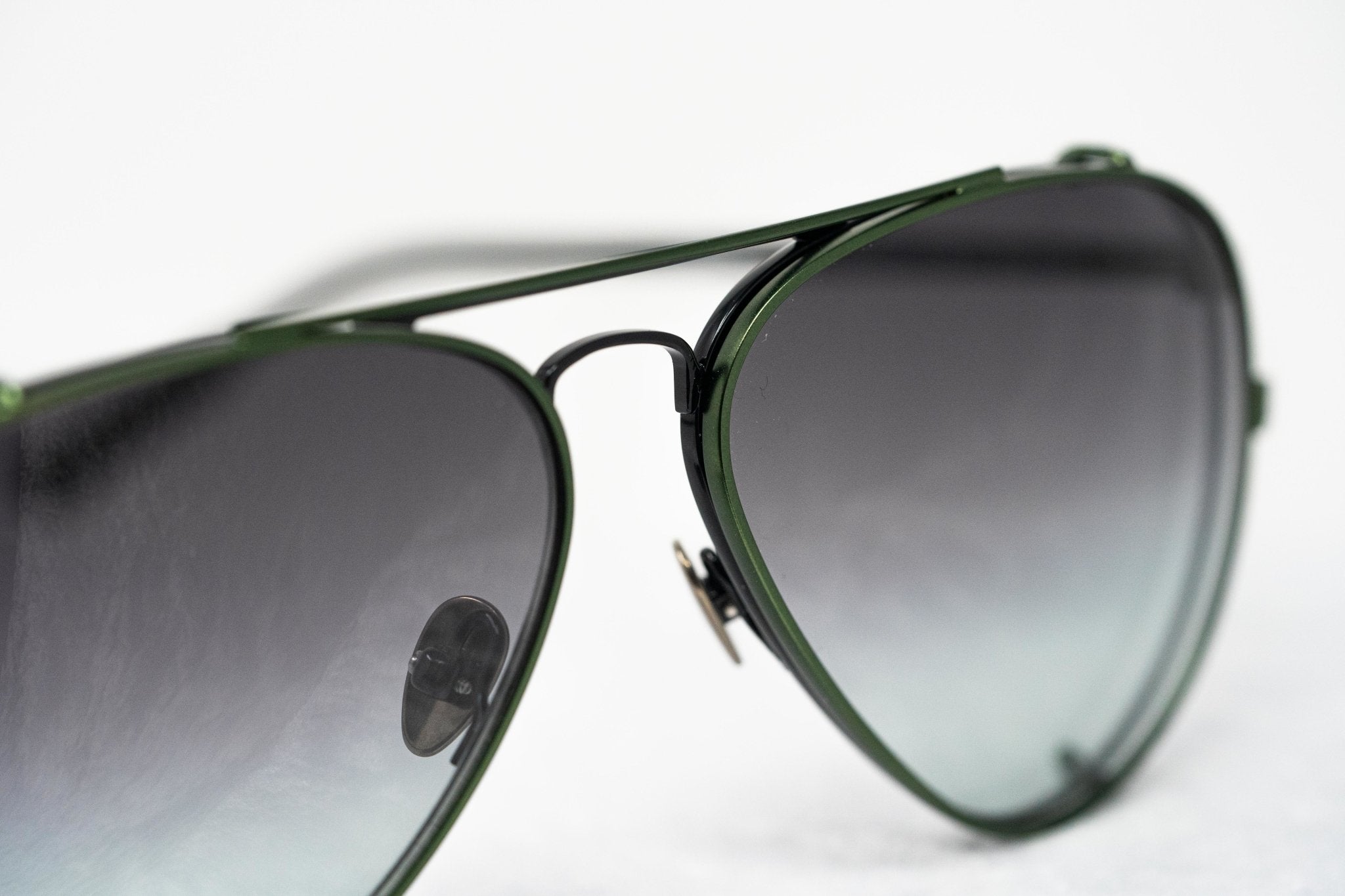 Kris Van Assche Sunglasses Green and Grey-GR8 Sunglasses