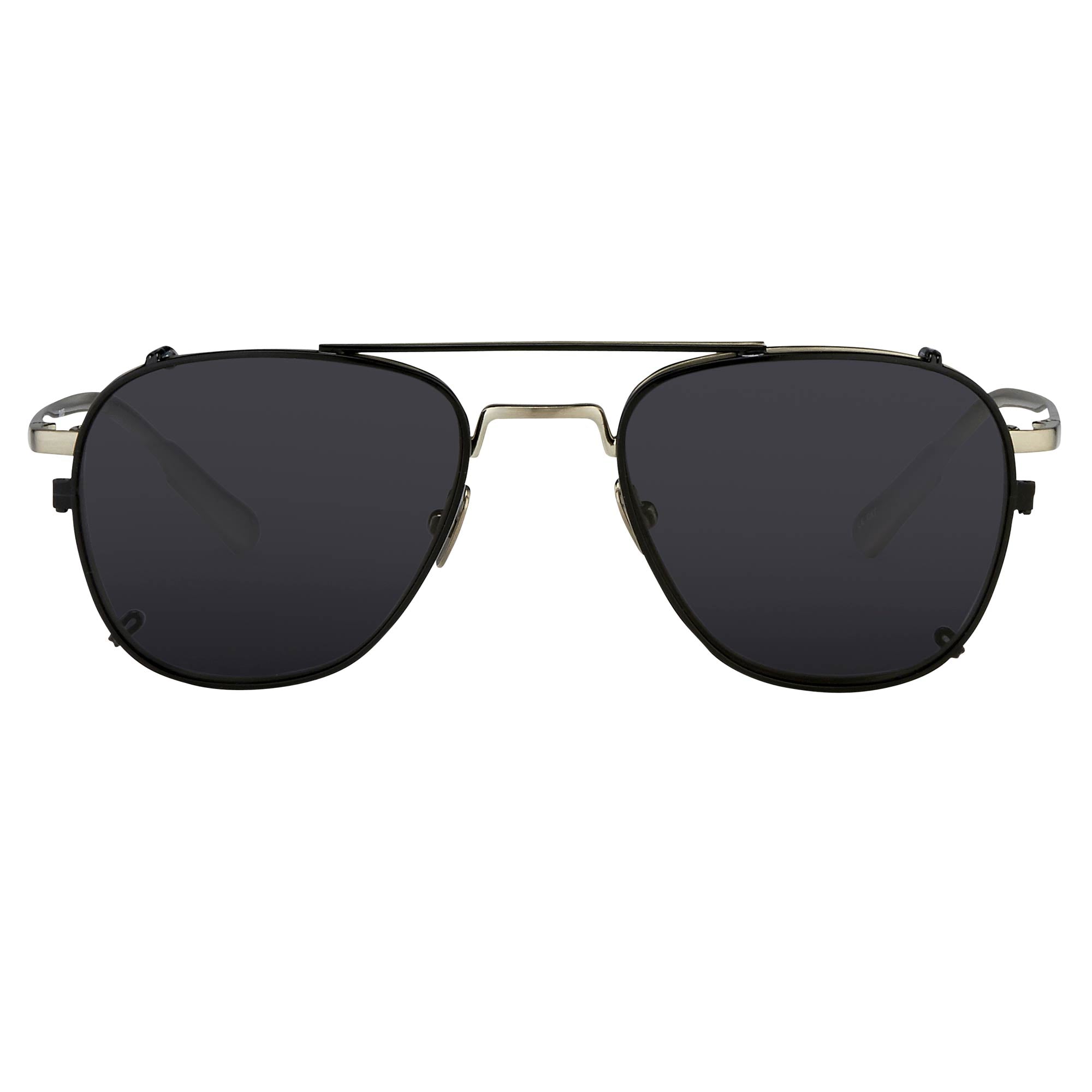 Kris Van Assche Sunglasses Rectangular Black and Grey-GR8 Sunglasses