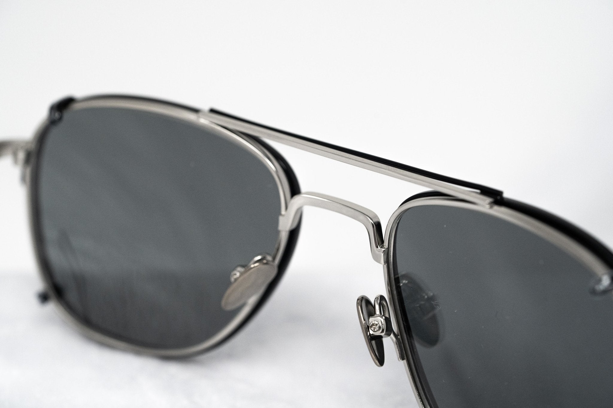 Kris Van Assche Sunglasses Rectangular Black and Grey-GR8 Sunglasses