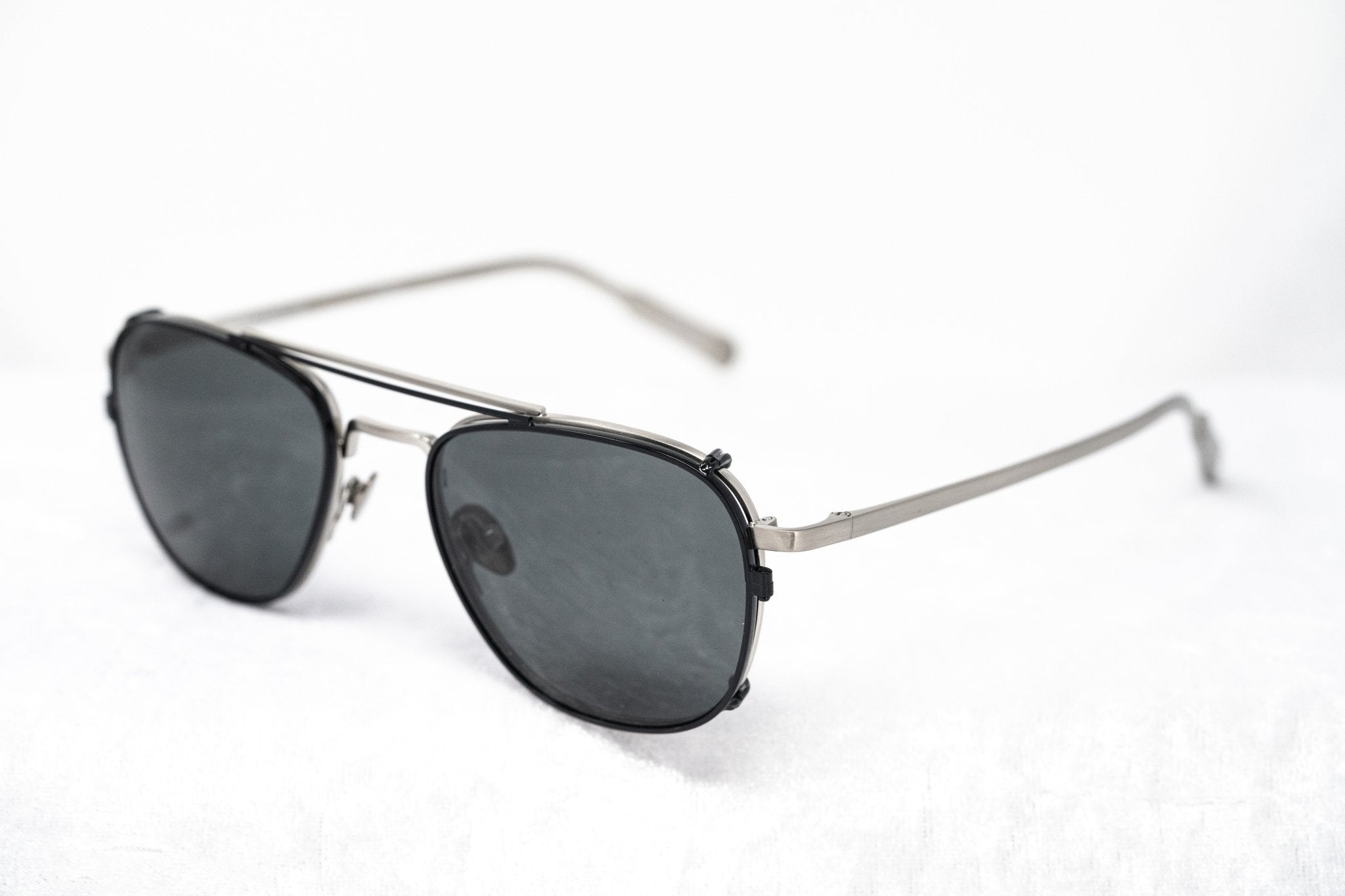 Kris Van Assche Sunglasses Rectangular Black and Grey-GR8 Sunglasses