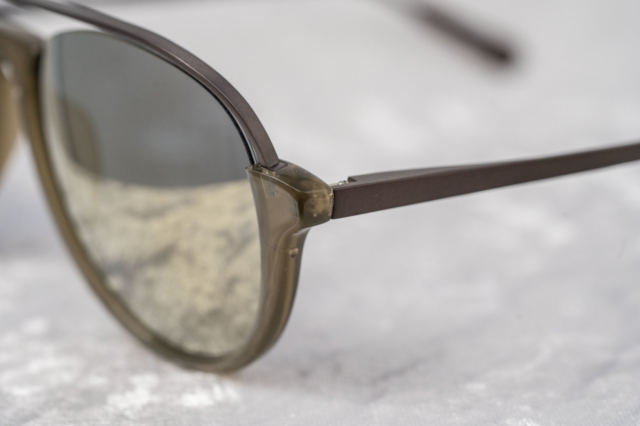 Kris Van Assche Sunglasses Khaki and Gold-GR8 Sunglasses