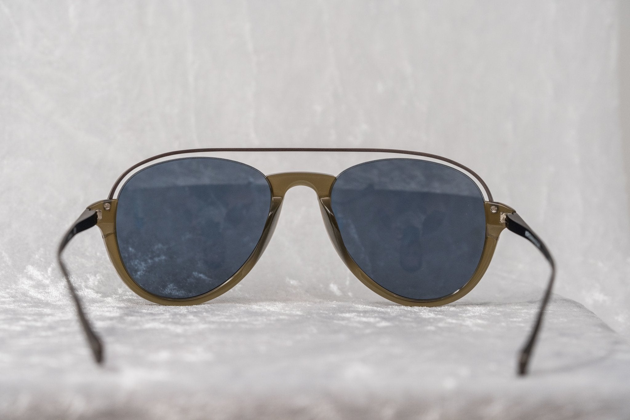 Kris Van Assche Sunglasses Khaki and Gold-GR8 Sunglasses
