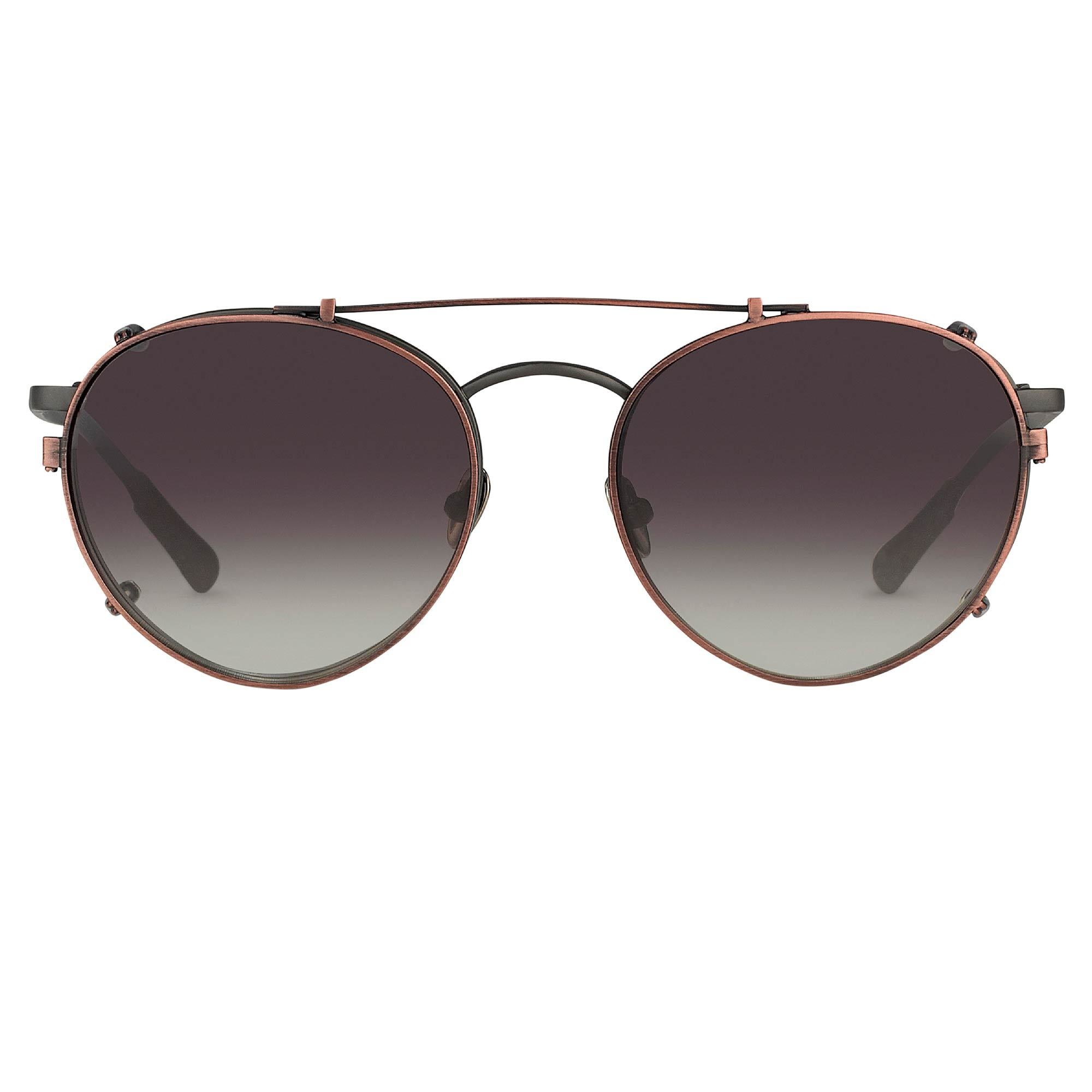 Kris Van Assche Sunglasses Round Bronze and Brown-GR8 Sunglasses