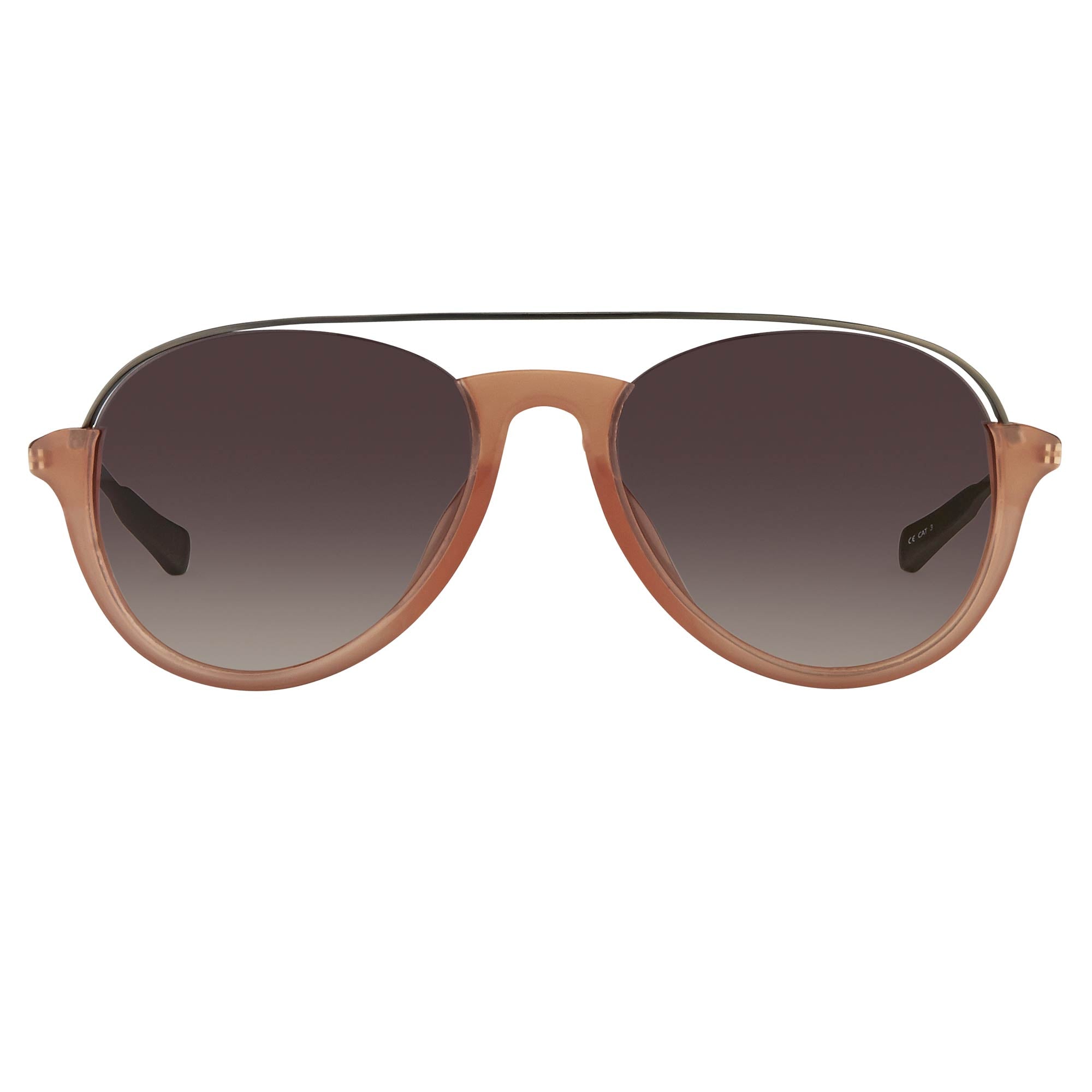 Kris Van Assche Sunglasses Peach and Brown-GR8 Sunglasses