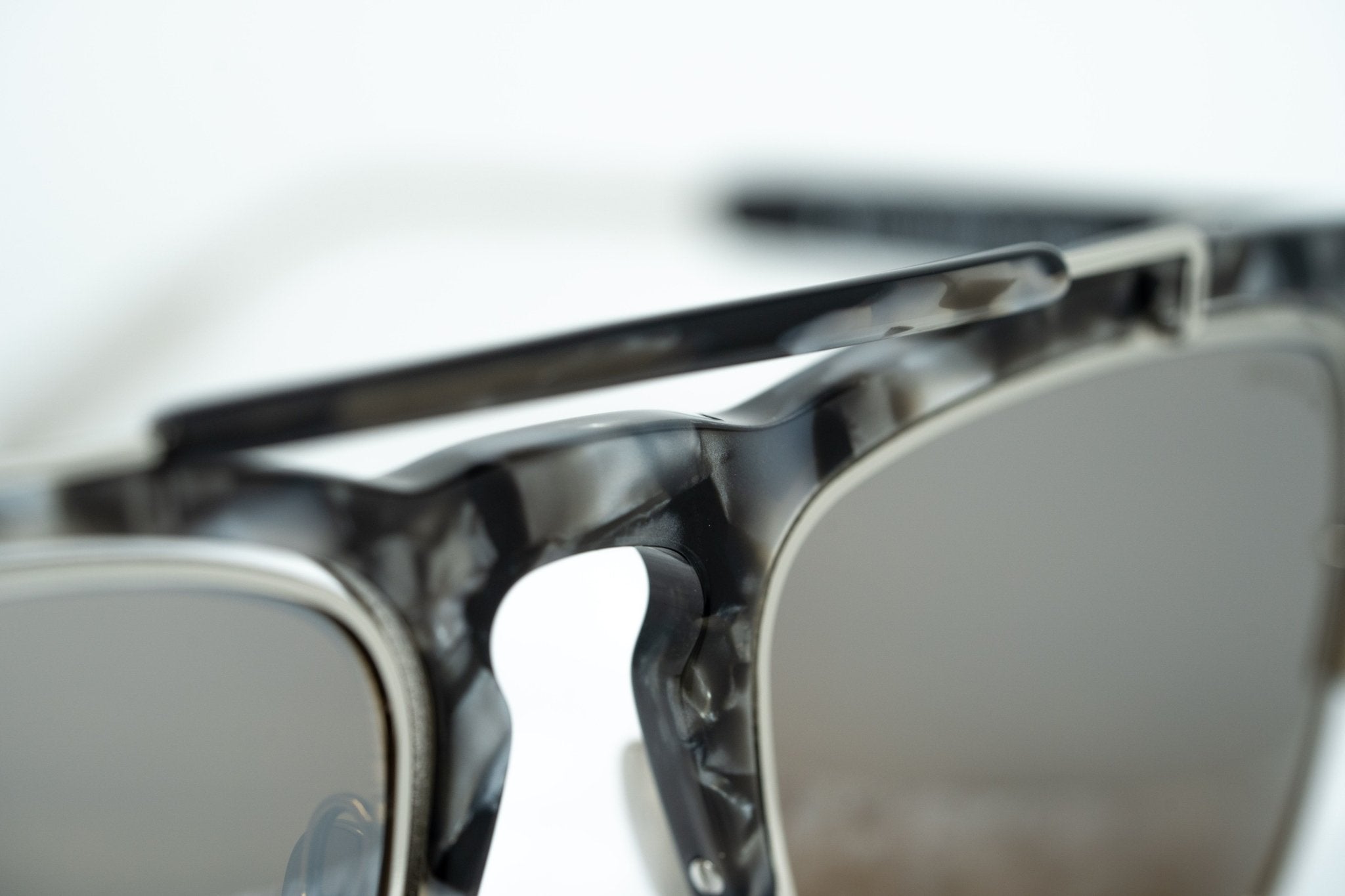 Kris Van Assche Sunglasses D-Frame Black and Orange-GR8 Sunglasses