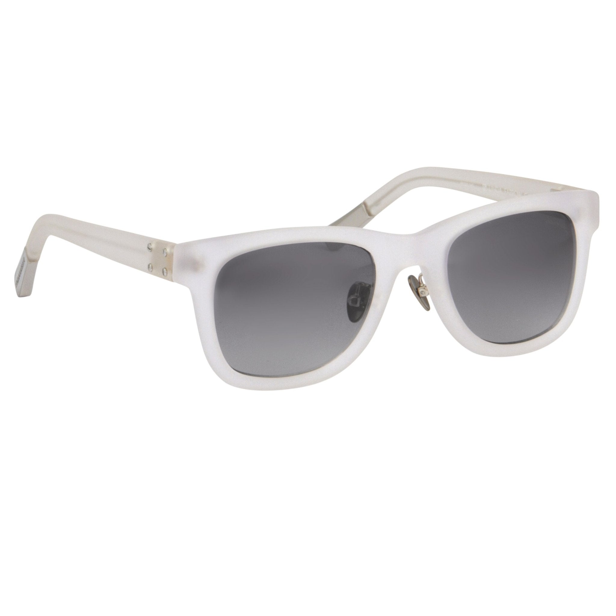 Kris Van Assche Men's Sunglasses D-frame Clear and Grey KVA47C2SUN-GR8 Sunglasses