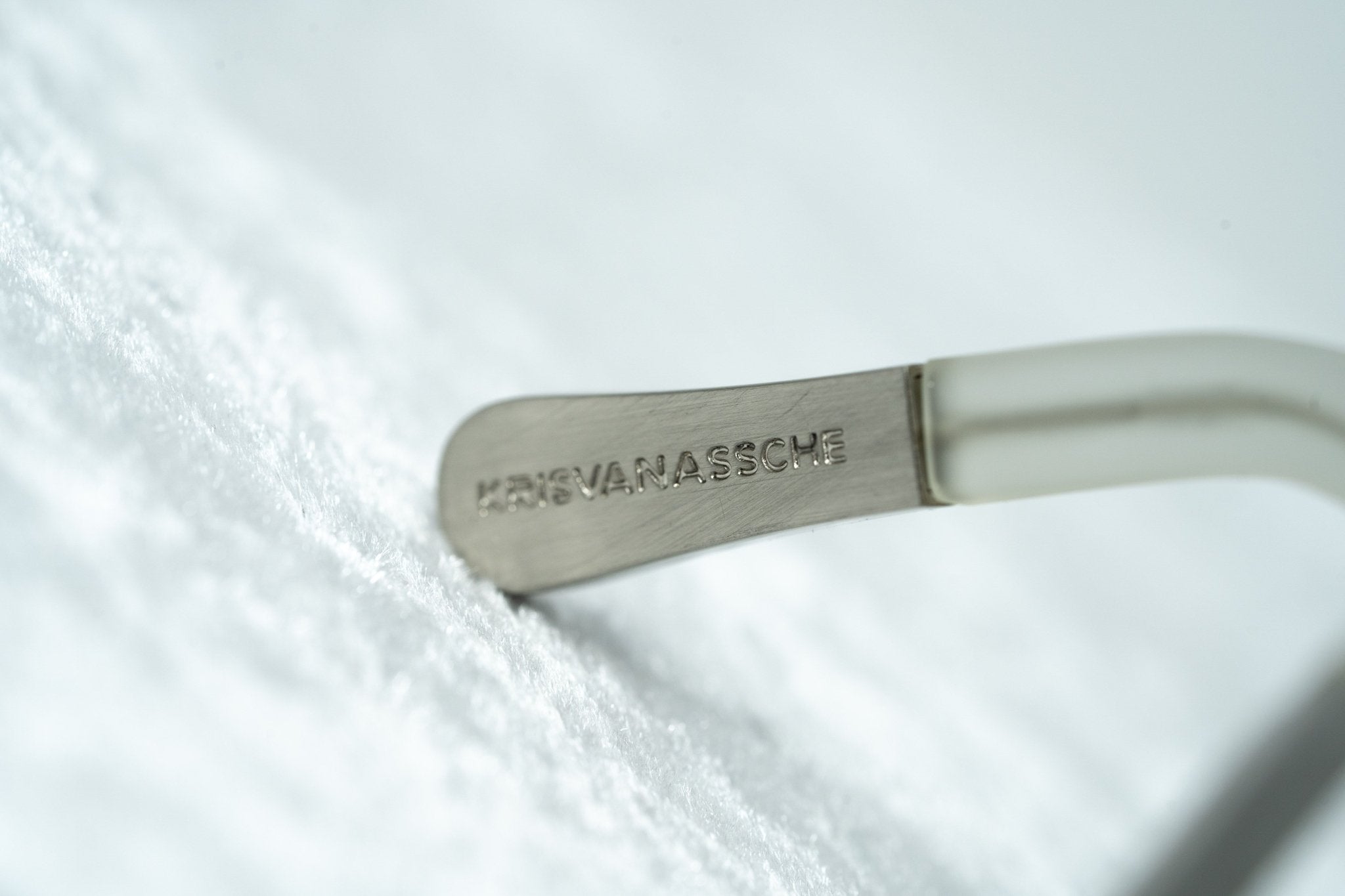 Kris Van Assche Men's Sunglasses D-frame Clear and Grey KVA47C2SUN-GR8 Sunglasses