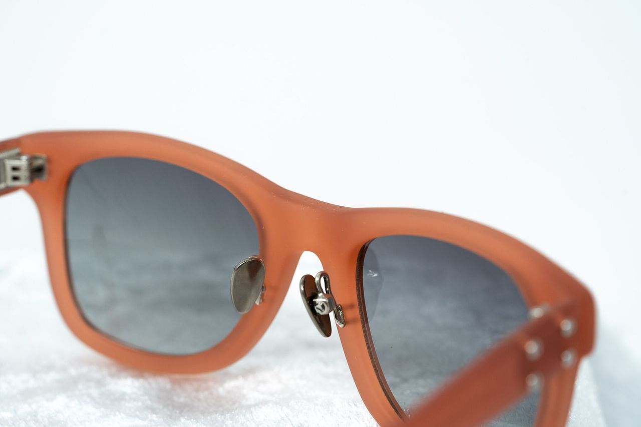 Kris Van Assche Sunglasses D-frame Orange and Grey-GR8 Sunglasses