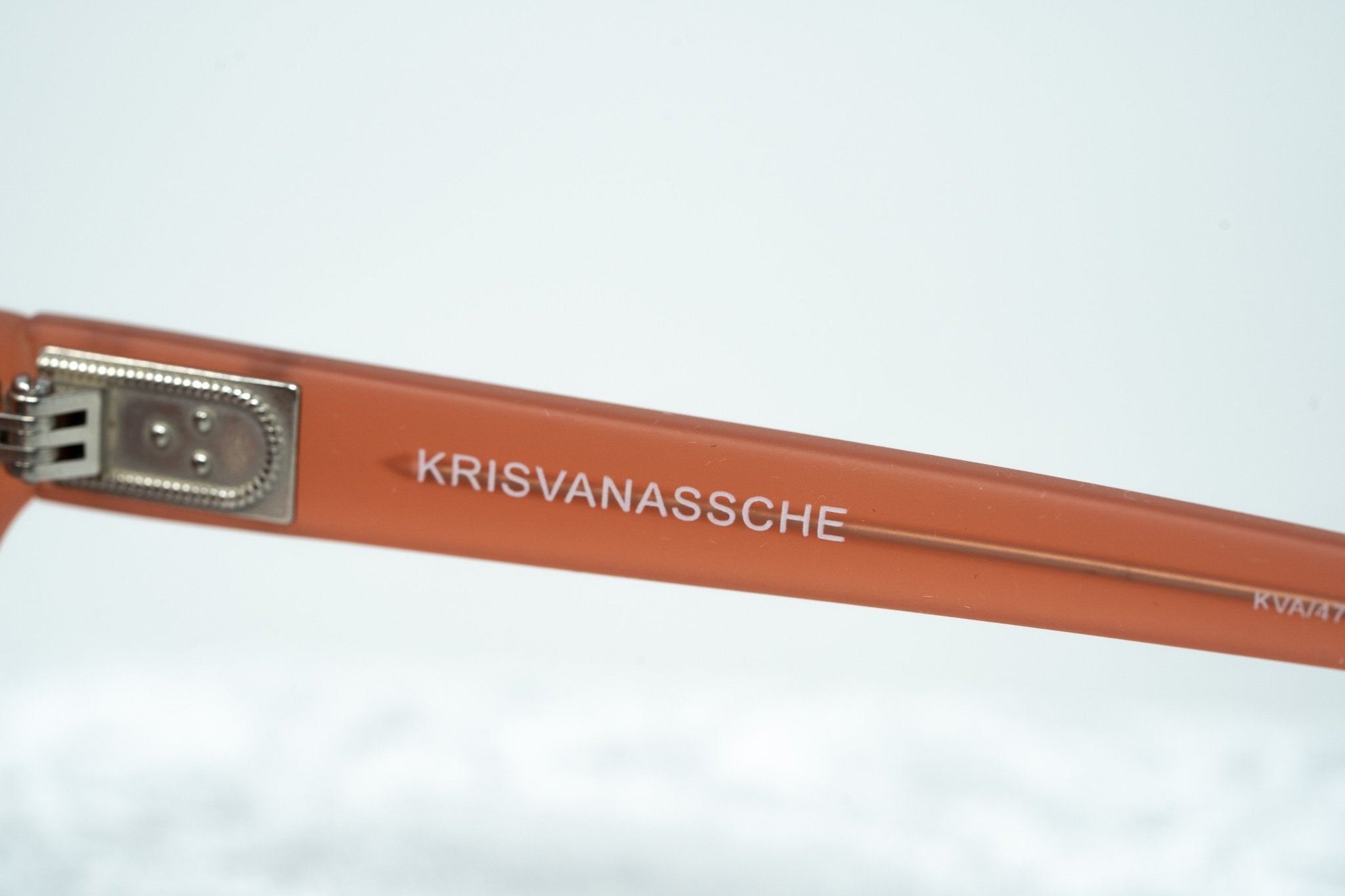 Kris Van Assche Sunglasses D-frame Orange and Grey-GR8 Sunglasses