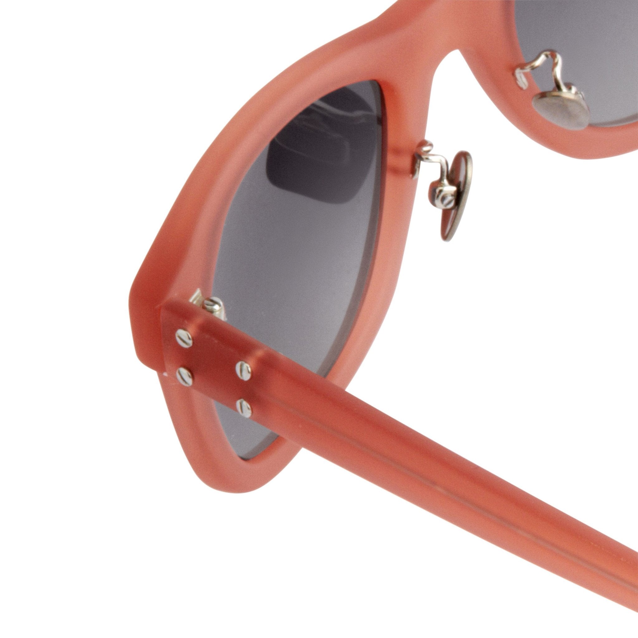 Kris Van Assche Sunglasses D-frame Orange and Grey-GR8 Sunglasses