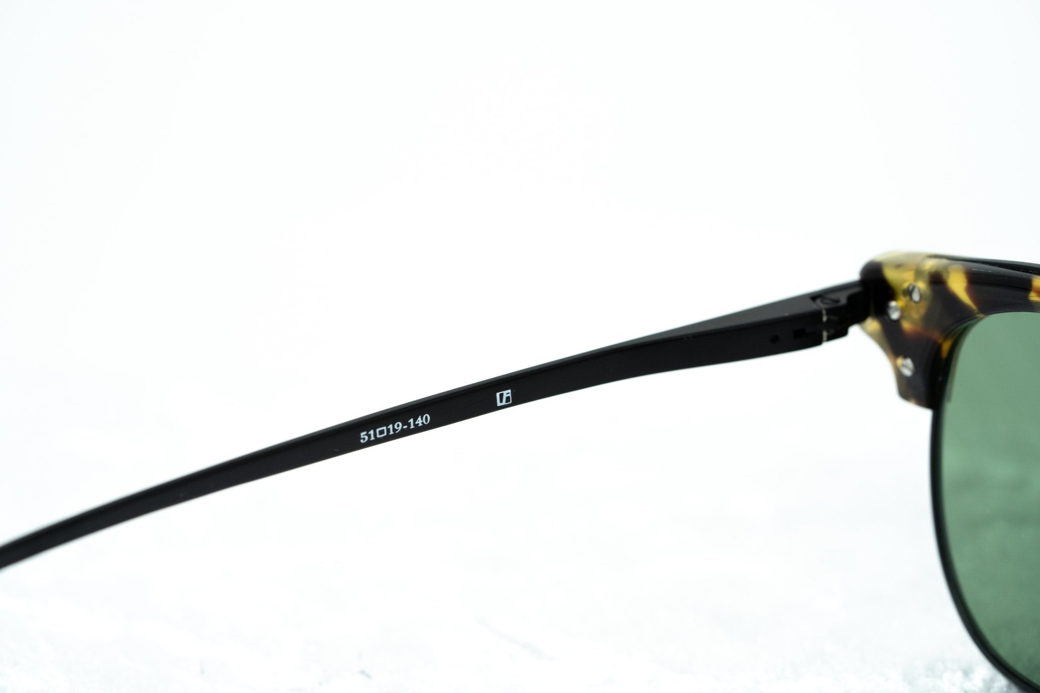 Kris Van Assche Sunglasses D-Frame Black and Green-GR8 Sunglasses