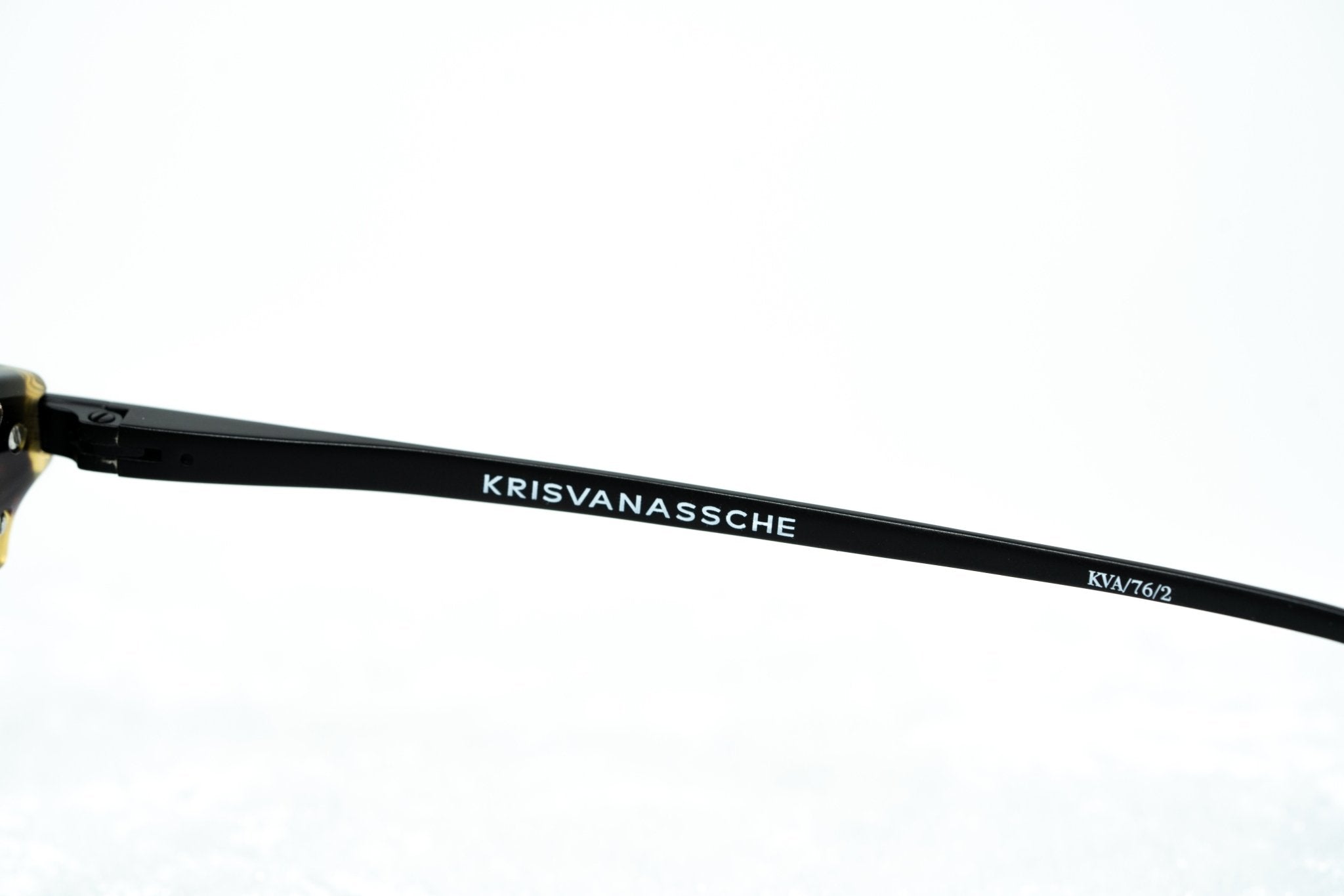 Kris Van Assche Sunglasses D-Frame Black and Green-GR8 Sunglasses