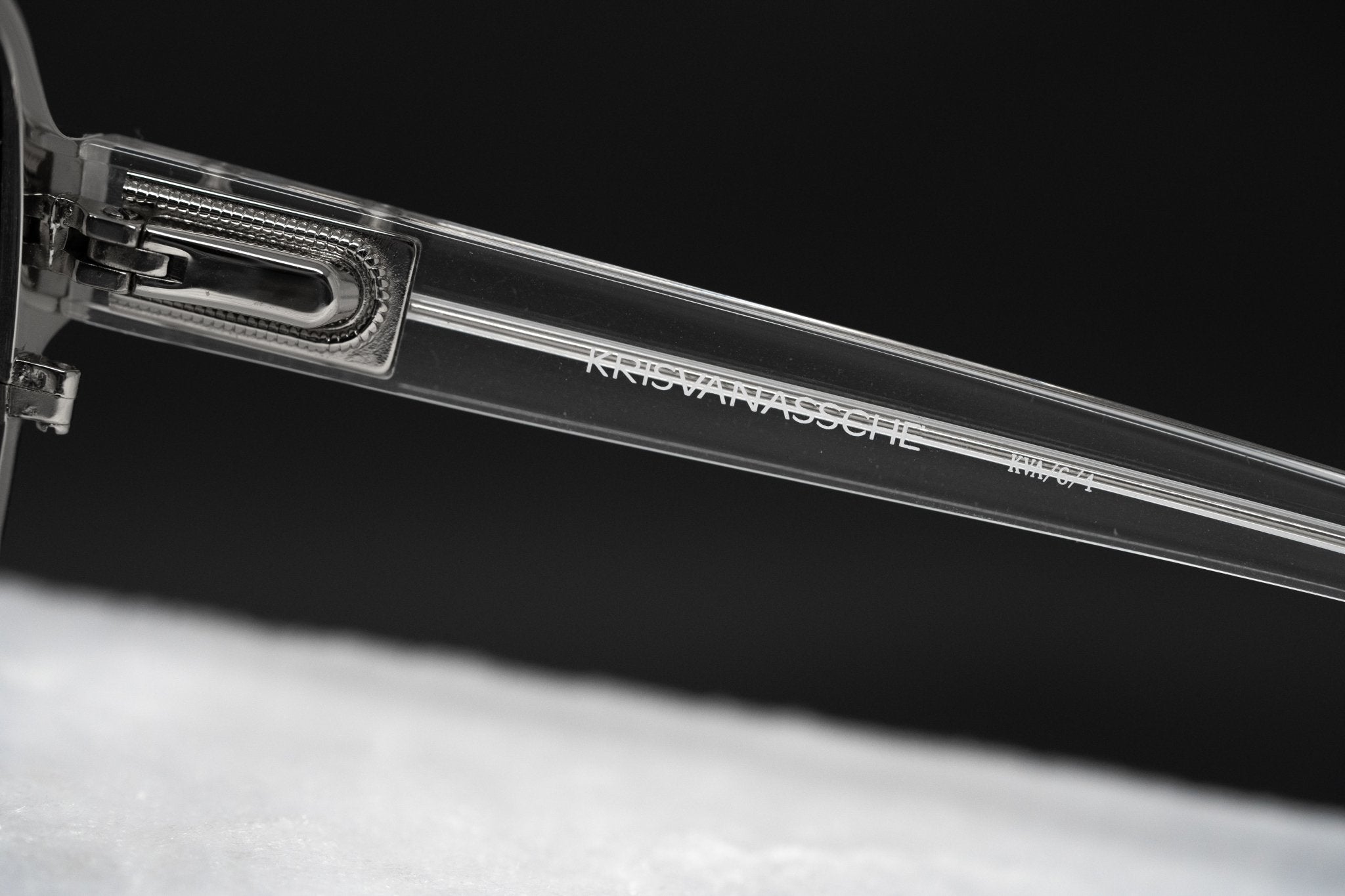 Kris Van Assche Sunglasses Rectangular Silver and Green-GR8 Sunglasses