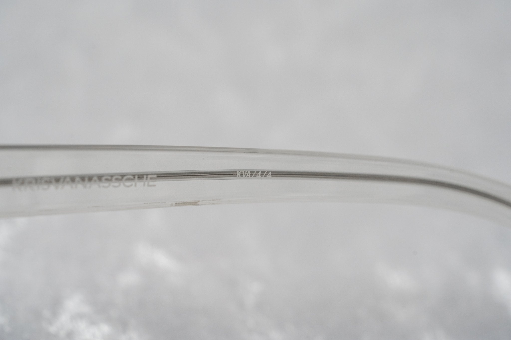 Kris Van Assche Sunglasses Round Shiny Silver and Grey-GR8 Sunglasses