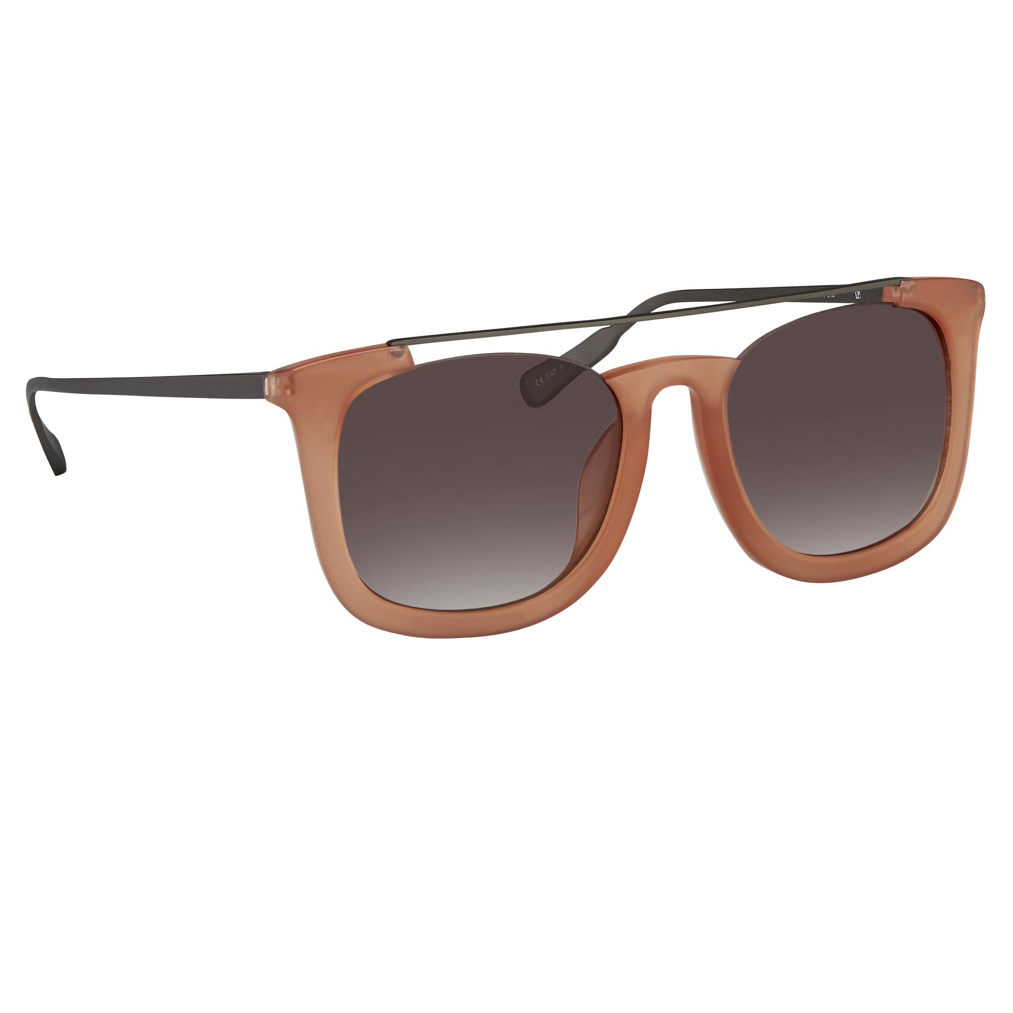 Kris Van Assche Unisex Sunglasses with D-Frame Orange with Brown Graduated Lenses Category 3 - KVA85C3SUN - Watches & Crystals