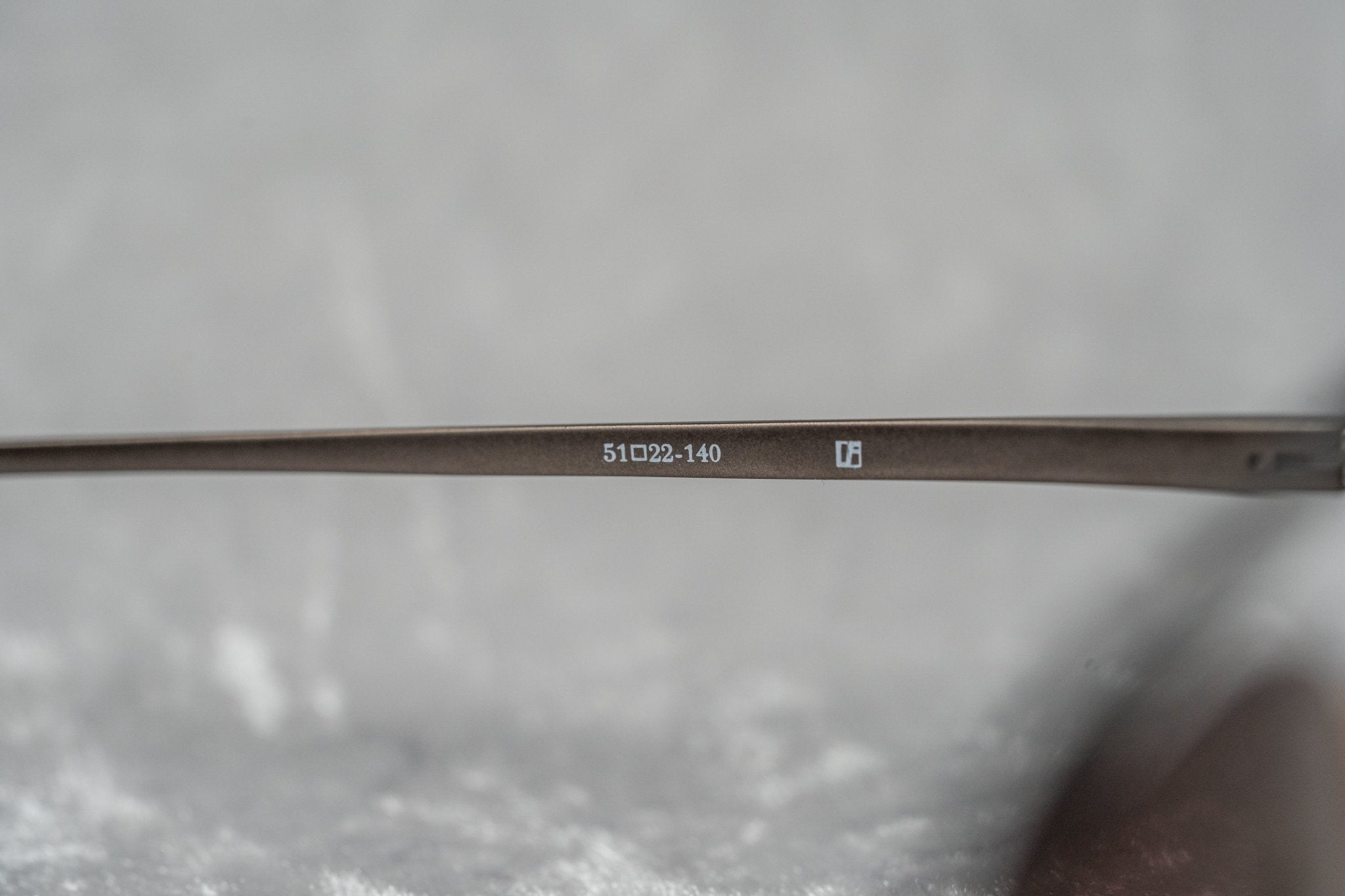 Kris Van Assche Sunglasses Double Bridge Round Apricot and Brown-GR8 Sunglasses