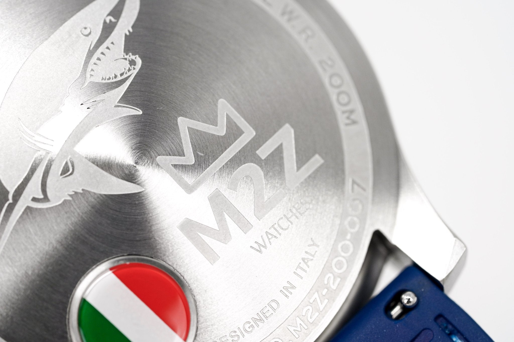 M2Z Men's Watch Diver 200 Blue 200-007-GR8 Sunglasses