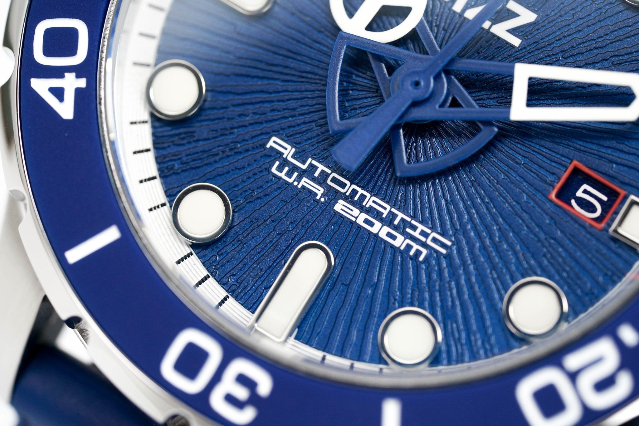 M2Z Men's Watch Diver 200 Blue 200-007-GR8 Sunglasses