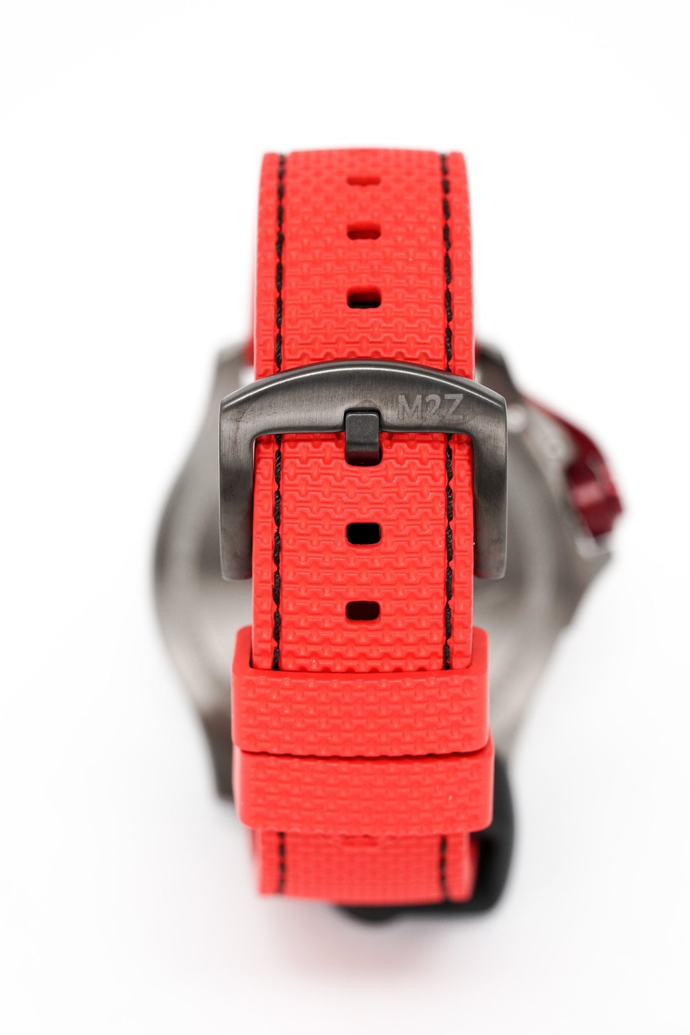 M2Z Men's Watch Diver 200 Red IP Gun 200-005-GR8 Sunglasses