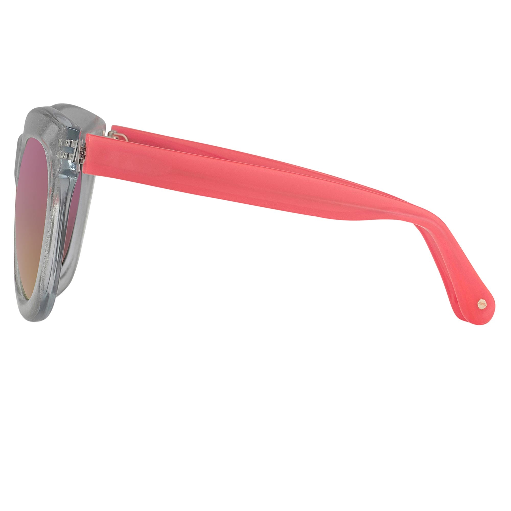 Markus Lupfer Sunglasses D-Frame Blue and Pink Revo-GR8 Sunglasses