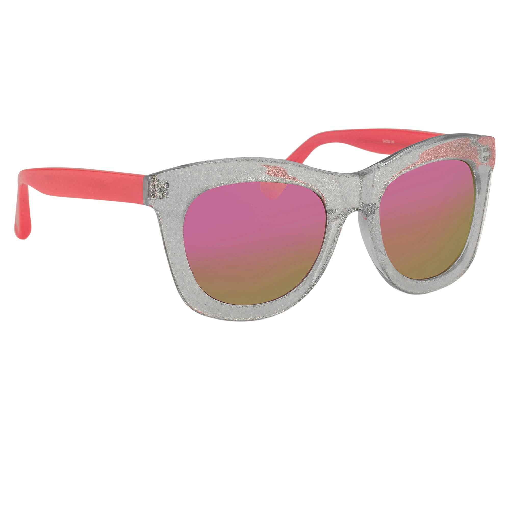 Markus Lupfer Sunglasses D-Frame Blue and Pink Revo-GR8 Sunglasses