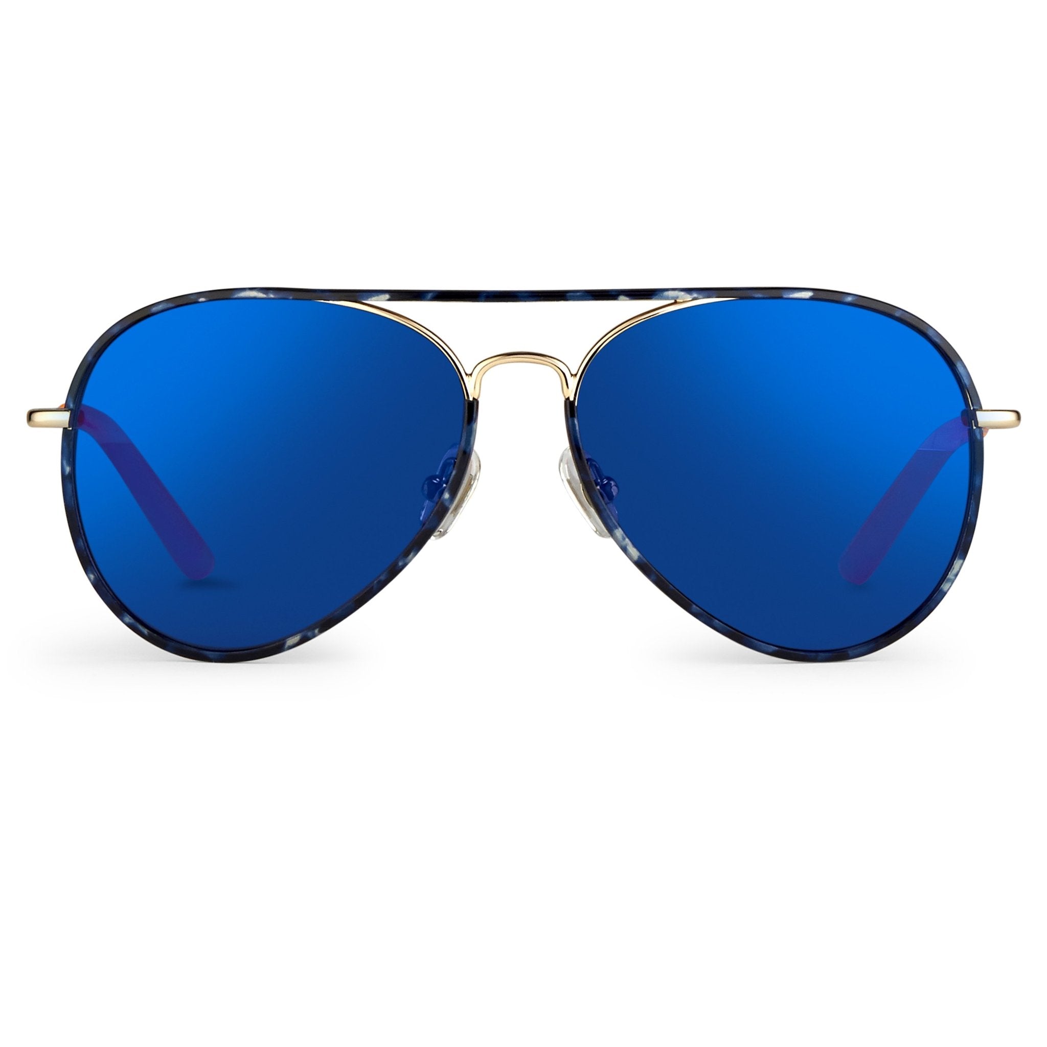 Matthew Williamson Sunglasses Tortoise Shell with Blue Lenses MW154C3SUN - Watches & Crystals