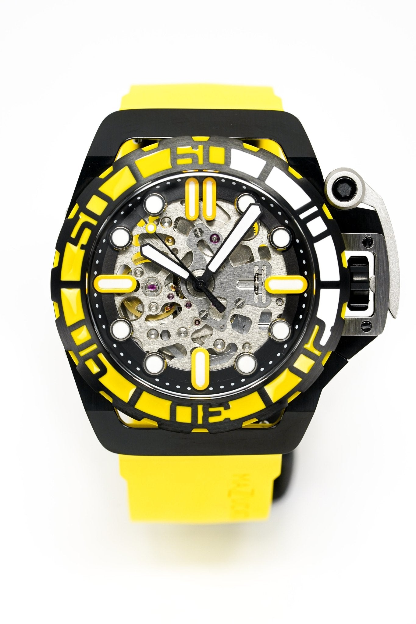 Mazzucato RIM SUB Men's Automatic Watch Yellow SK4-YL-GR8 Sunglasses