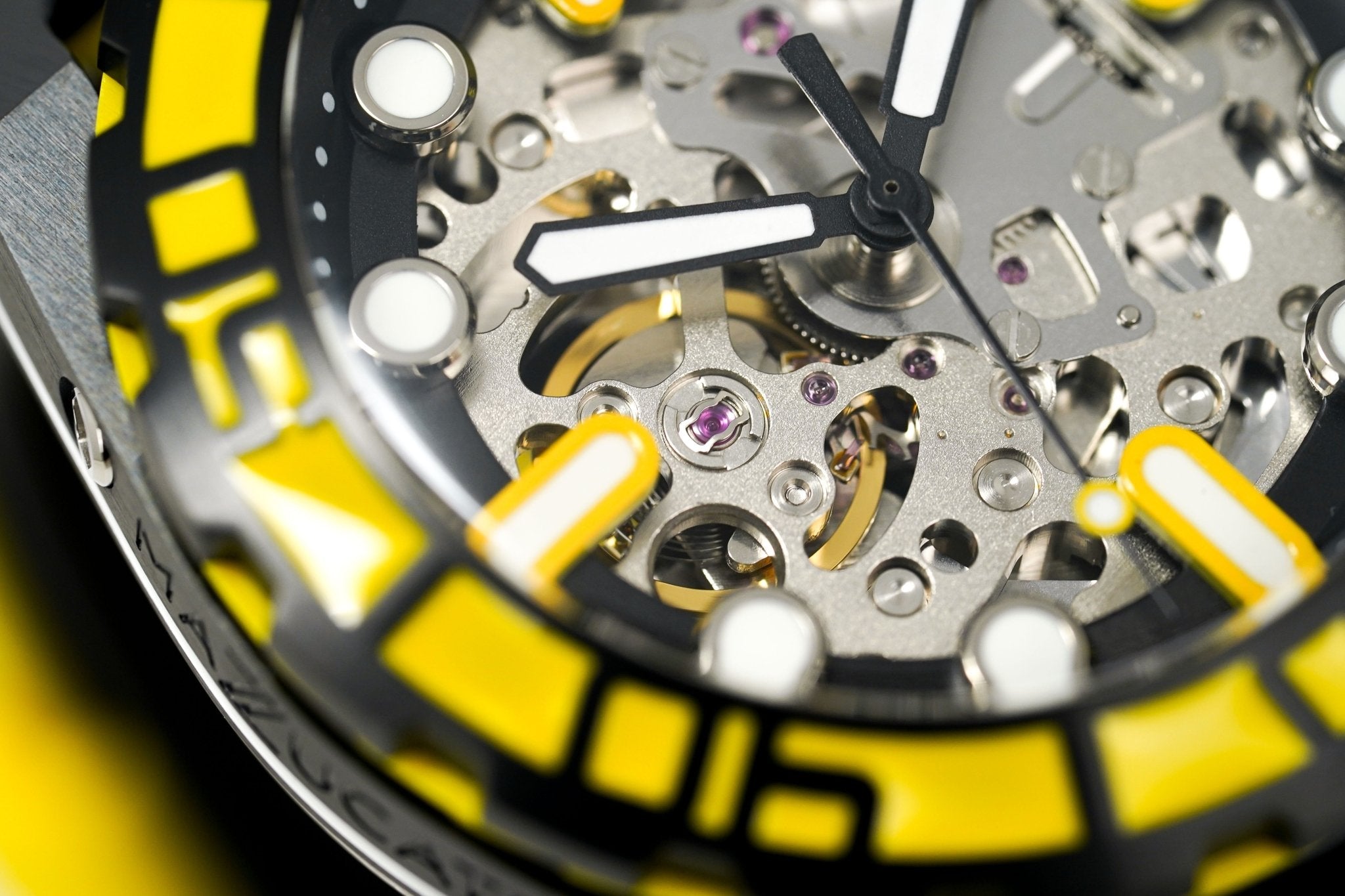 Mazzucato RIM SUB Men's Automatic Watch Yellow SK4-YL-GR8 Sunglasses