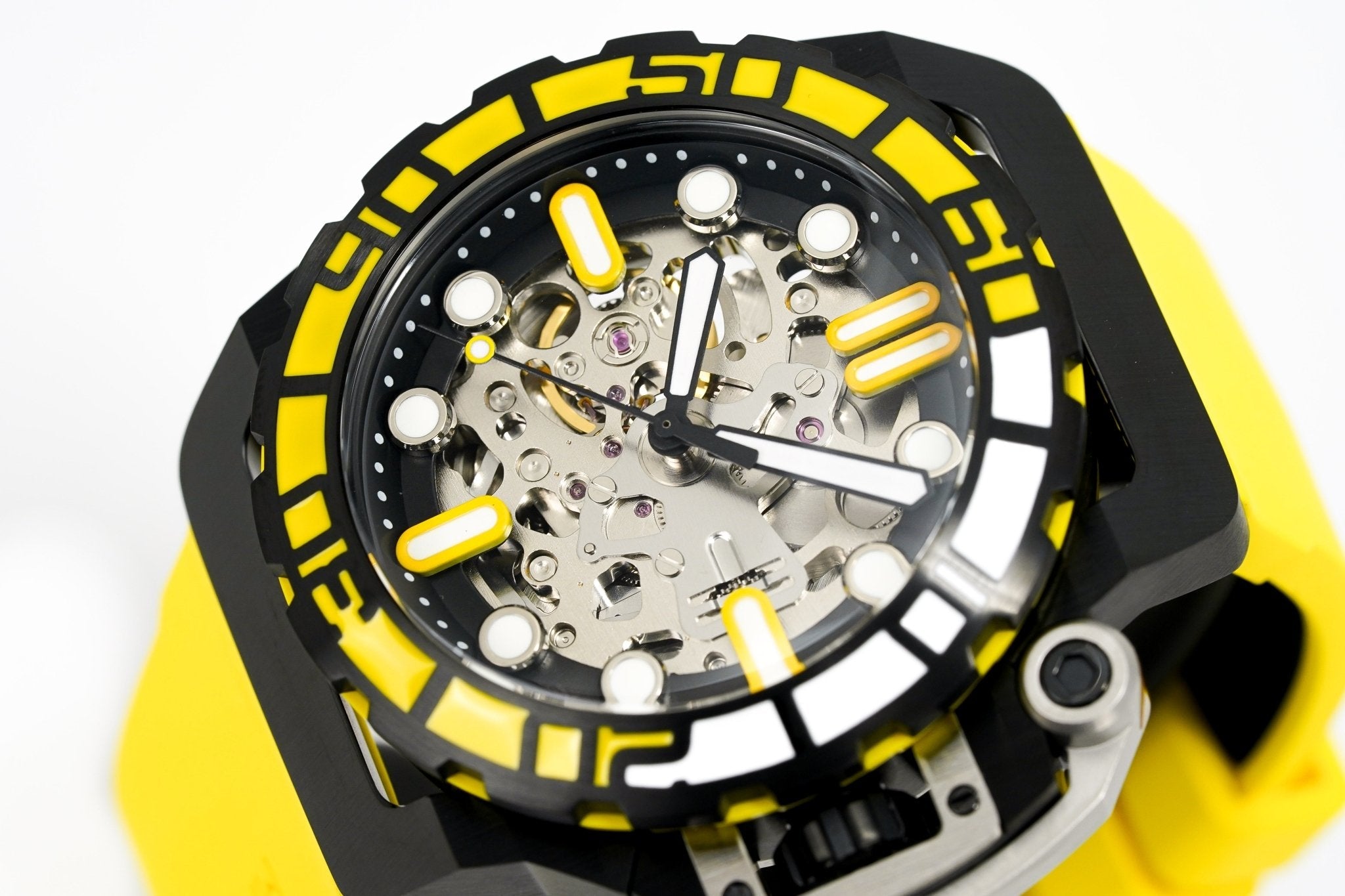 Mazzucato RIM SUB Men's Automatic Watch Yellow SK4-YL - Watches & Crystals