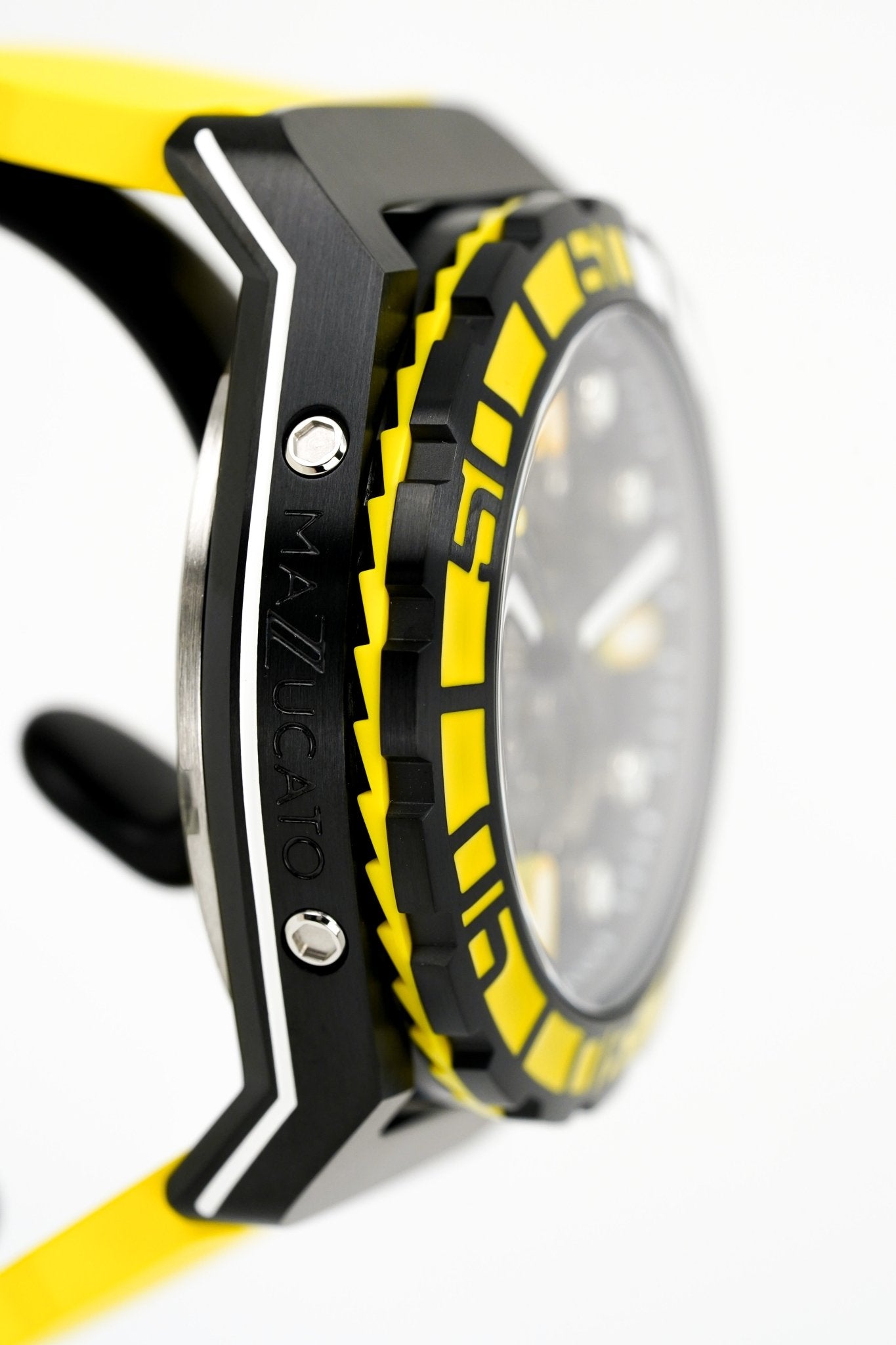 Mazzucato RIM SUB Men's Automatic Watch Yellow SK4-YL-GR8 Sunglasses