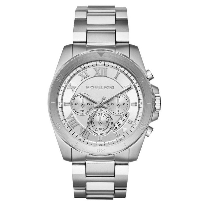 Michael Kors Watch Brecken Chronograph SIlver MK8562 - Watches & Crystals