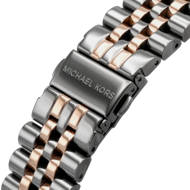 Michael Kors Watch Lexington Chronograph Dark Two Tone MK8561 - Watches & Crystals