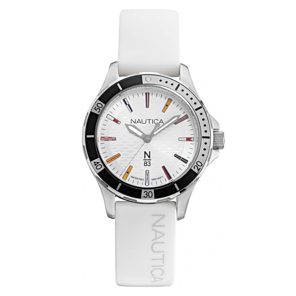 Nautica watch white Clearance
