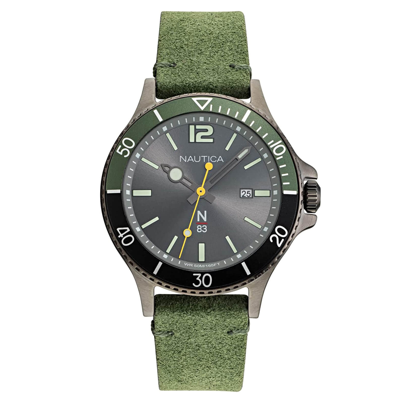Nautica Men's Watch N-83 Accra Beach Green NAPABF919-GR8 Sunglasses