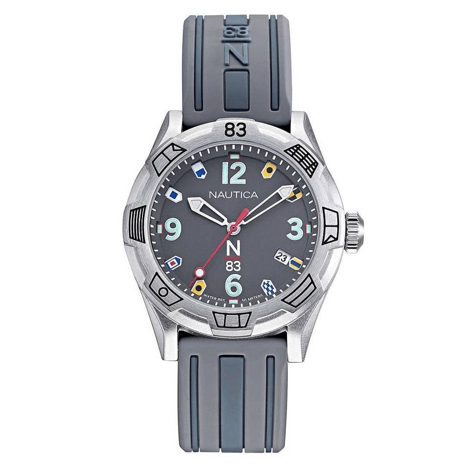 Nautica Men's Watch N-83 Polignano Grey NAPPOF901 - Watches & Crystals