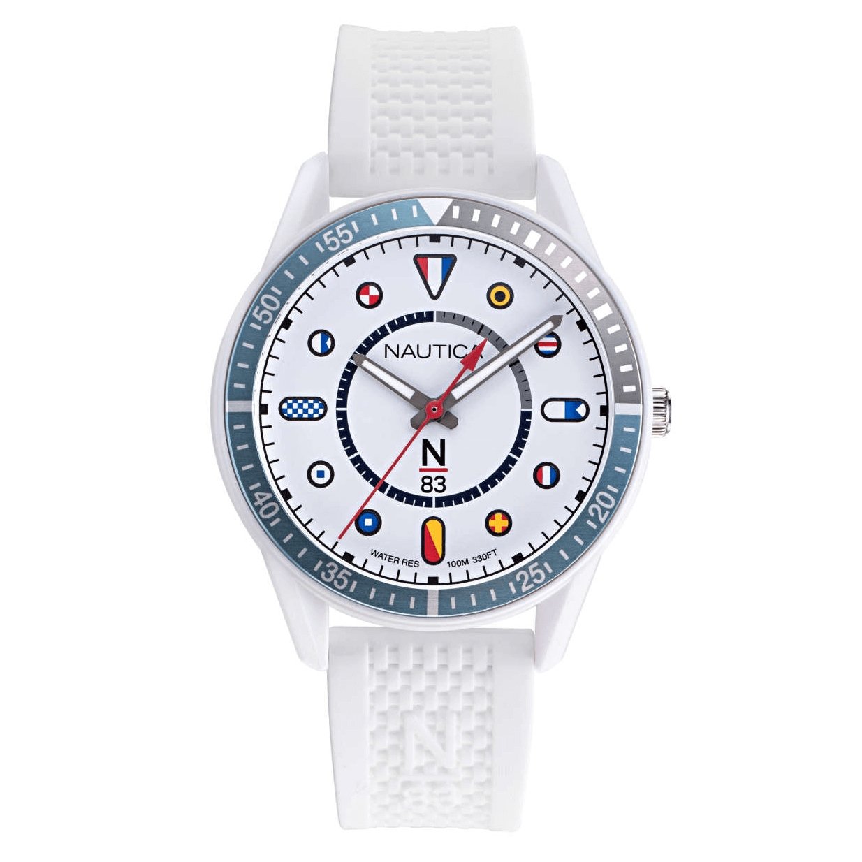 Nautica Men's Watch N-83 Surf Park White NAPSPVC02 - Watches & Crystals