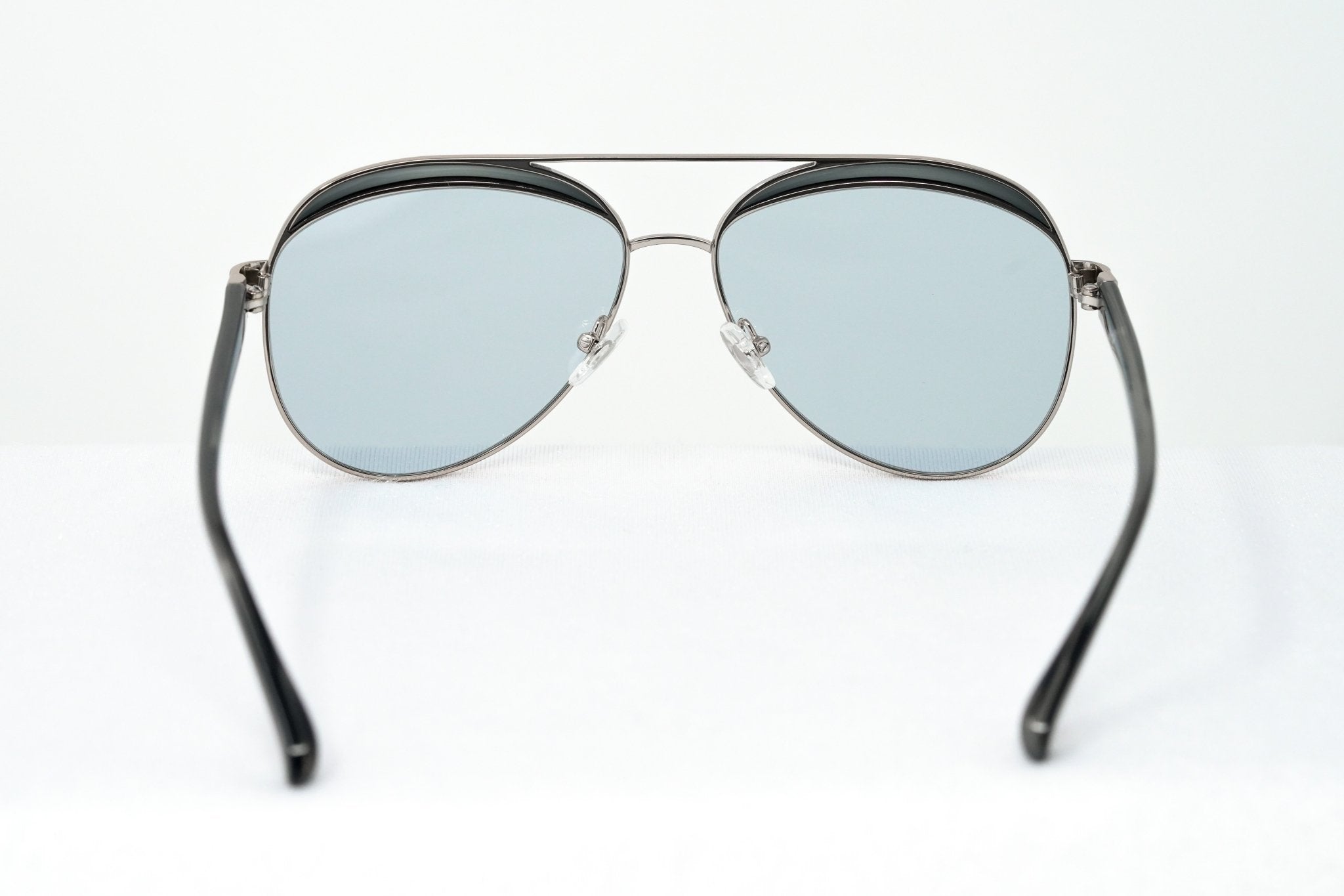 NO 21 Sunglasses Brass and Blue Lenses-GR8 Sunglasses