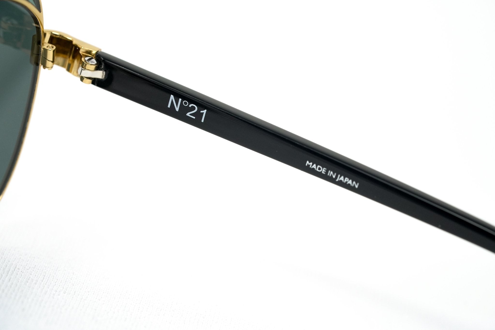 NO 21 Sunglasses Gold and Green-GR8 Sunglasses