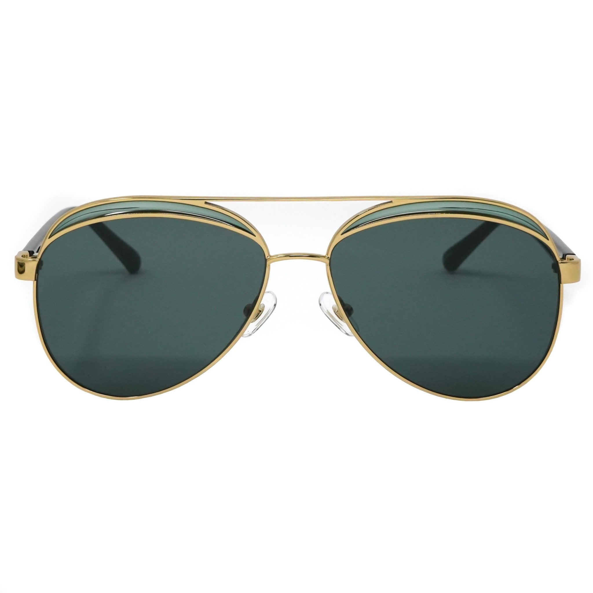 NO 21 Sunglasses Gold and Green-GR8 Sunglasses