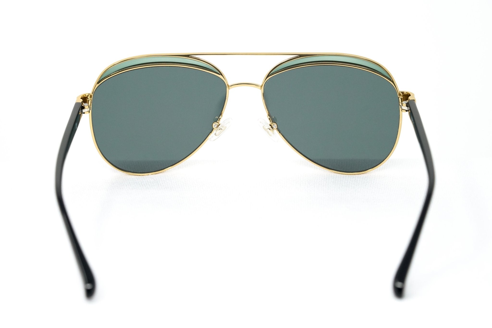 NO 21 Sunglasses Gold and Green-GR8 Sunglasses