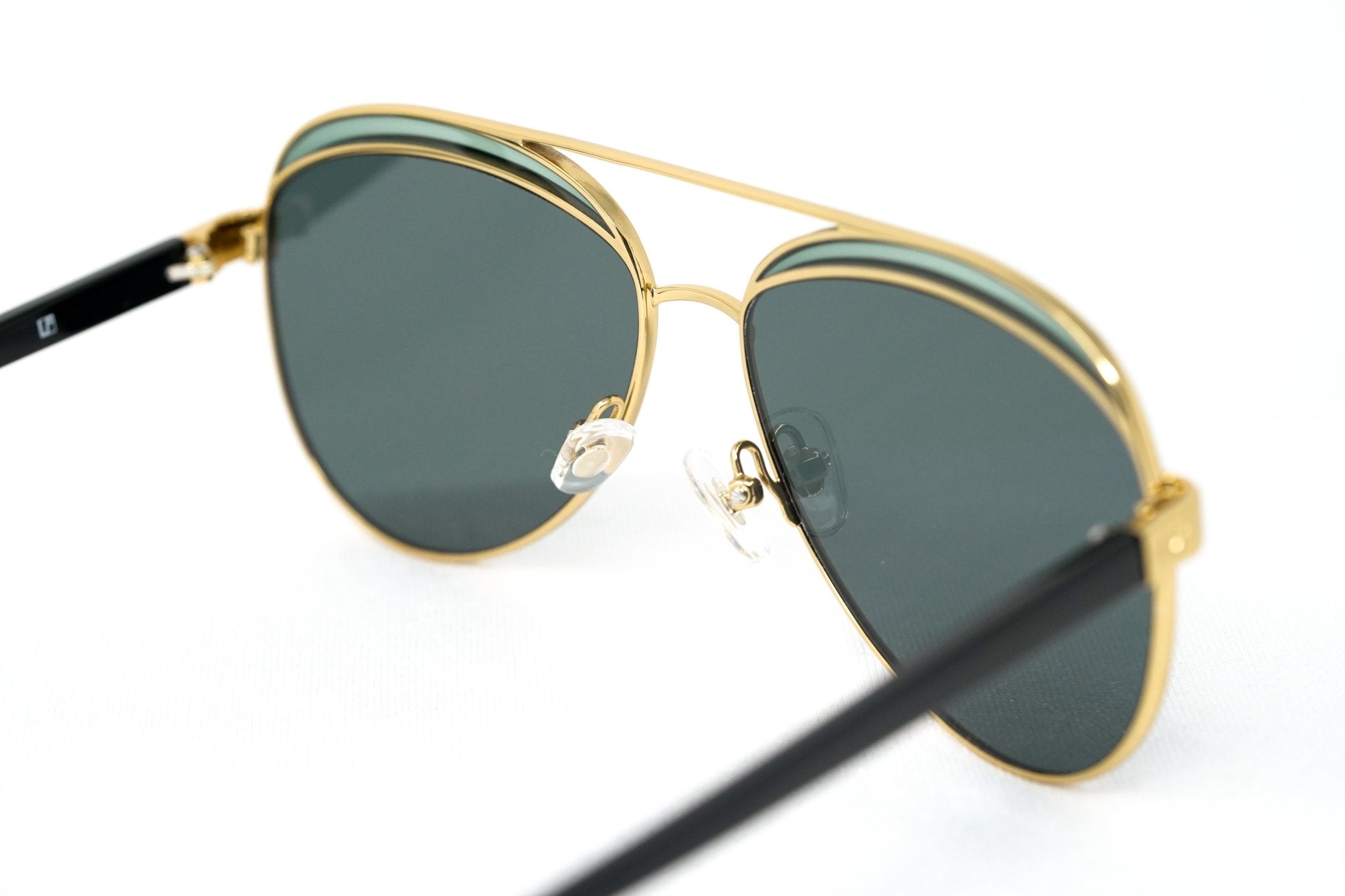 NO 21 Sunglasses Gold and Green-GR8 Sunglasses