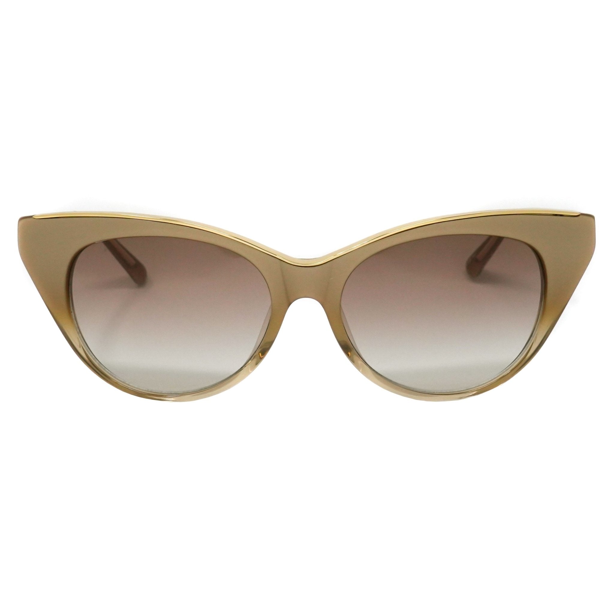 NO 21 Women's Sunglasses Cat Eye Gold-GR8 Sunglasses