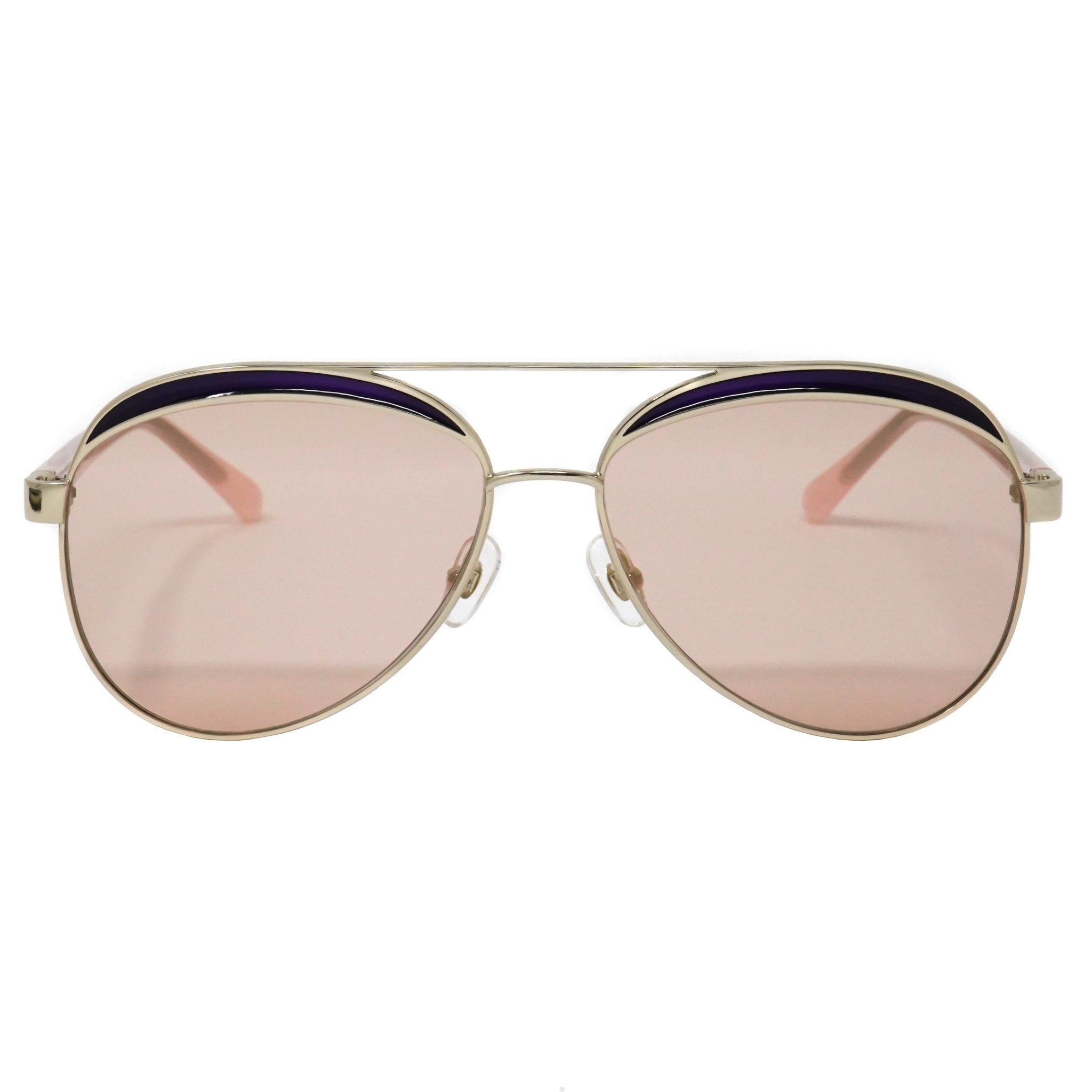 NO 21 Women's Sunglasses Rose Gold and Peach-GR8 Sunglasses