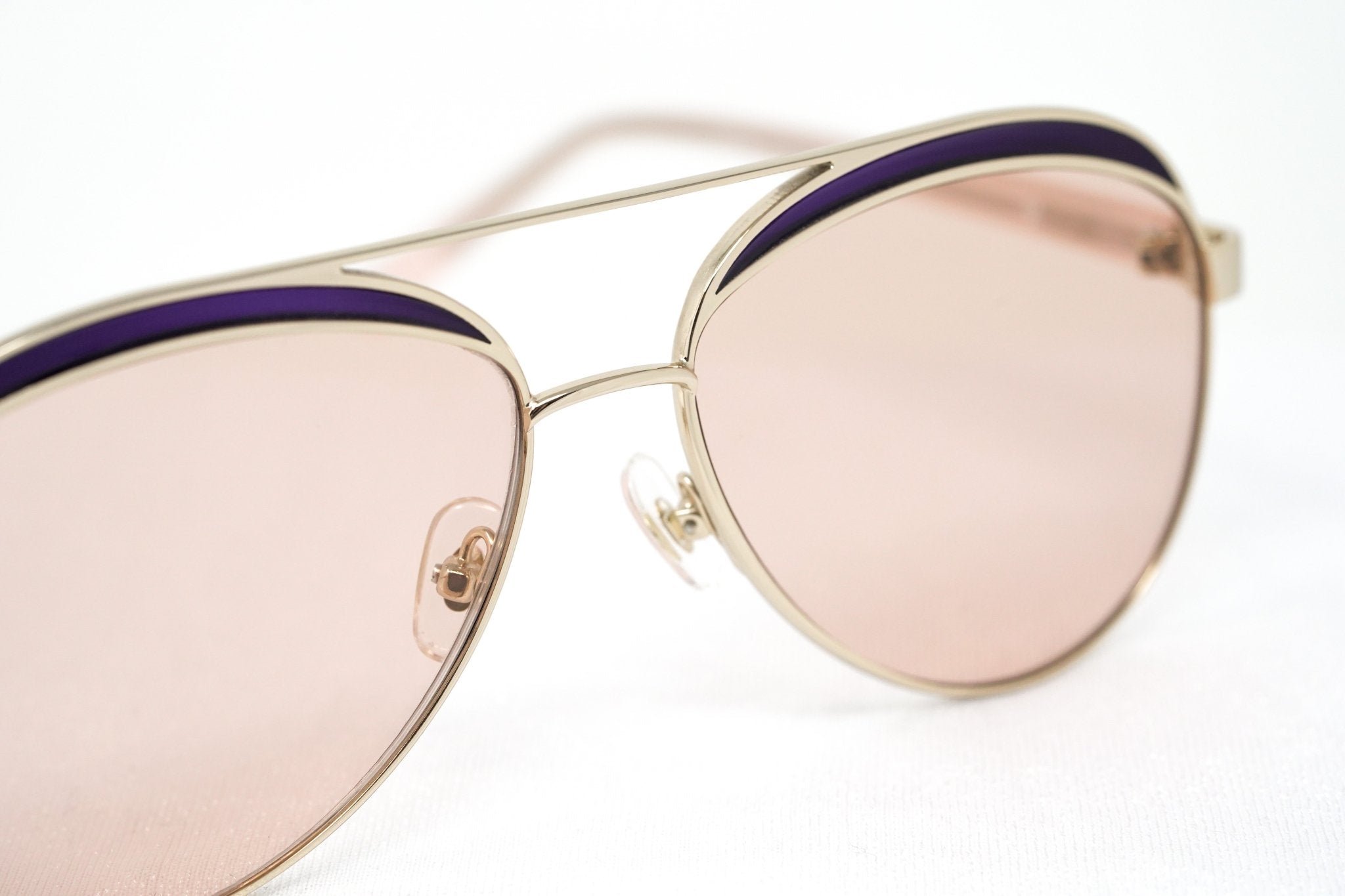 NO 21 Women's Sunglasses Rose Gold and Peach - Watches & Crystals