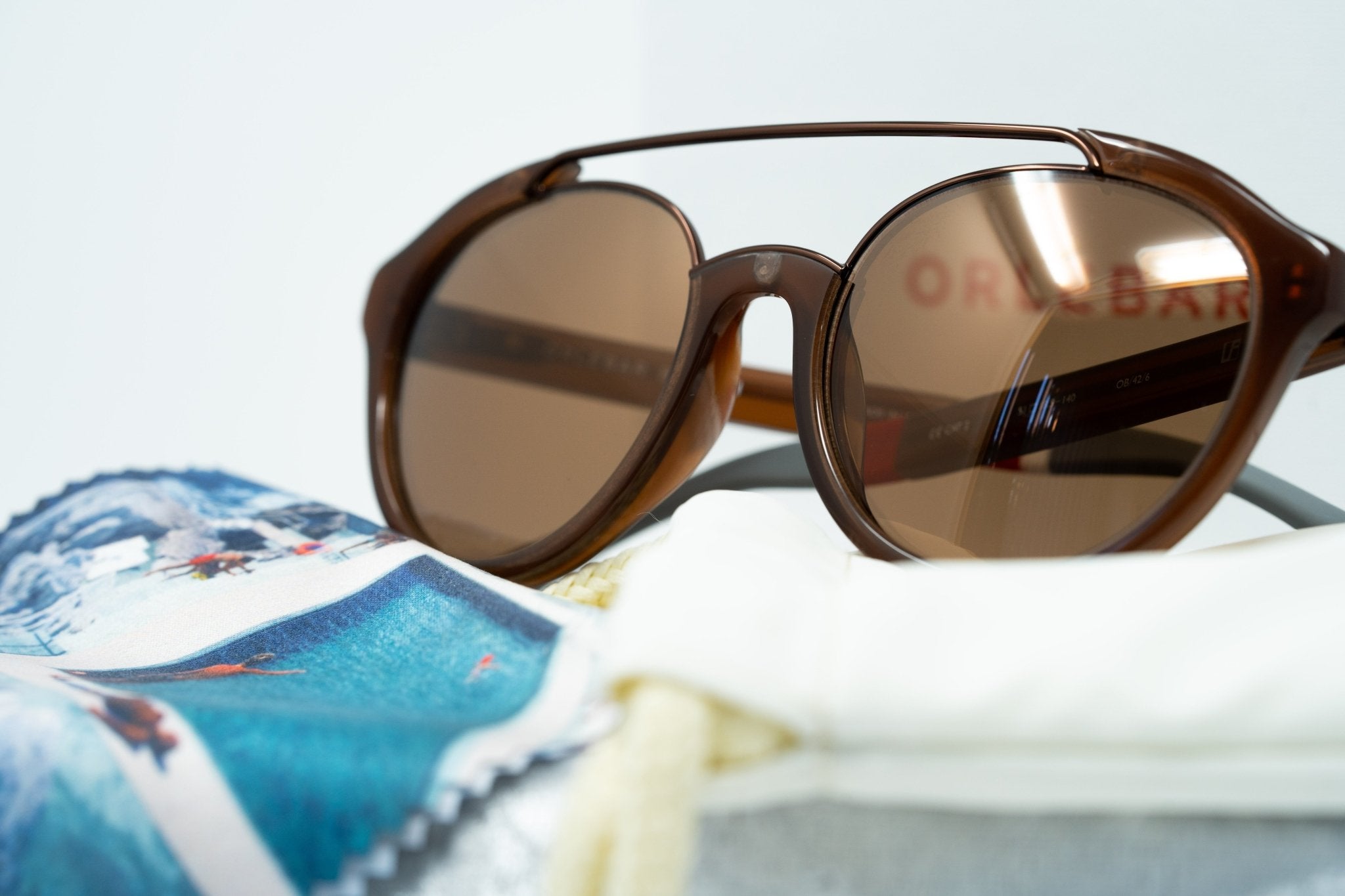 Orlebar Brown Sunglasses Round Brown-GR8 Sunglasses