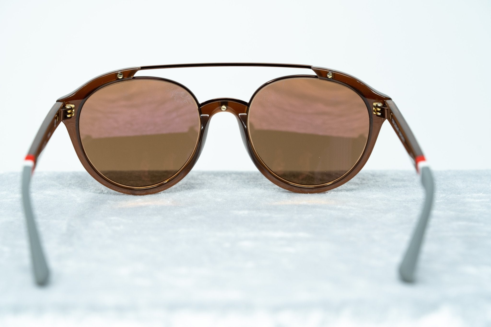 Orlebar Brown Sunglasses Oval Clay & Bronze with Metallic Brown Lenses OB42C6SUN - Watches & Crystals