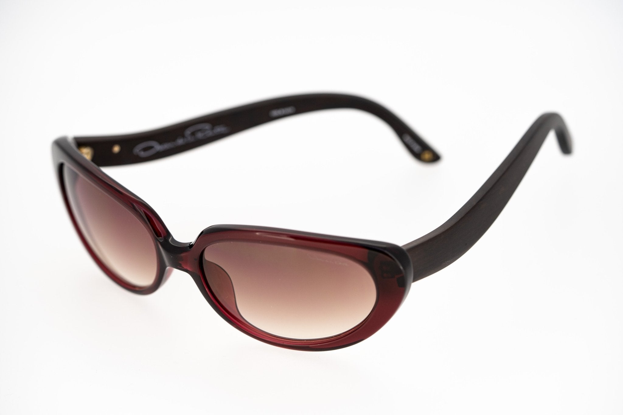 Oscar De La Renta Ladies Eyeglasses Cat Eye Ruby and Grey ODLR43C9SUN-GR8 Sunglasses