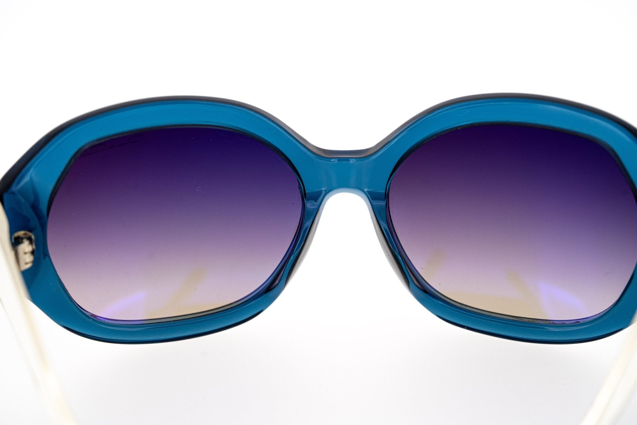 Oscar De La Renta Sunglasses Jackie O Blue and Grey-GR8 Sunglasses