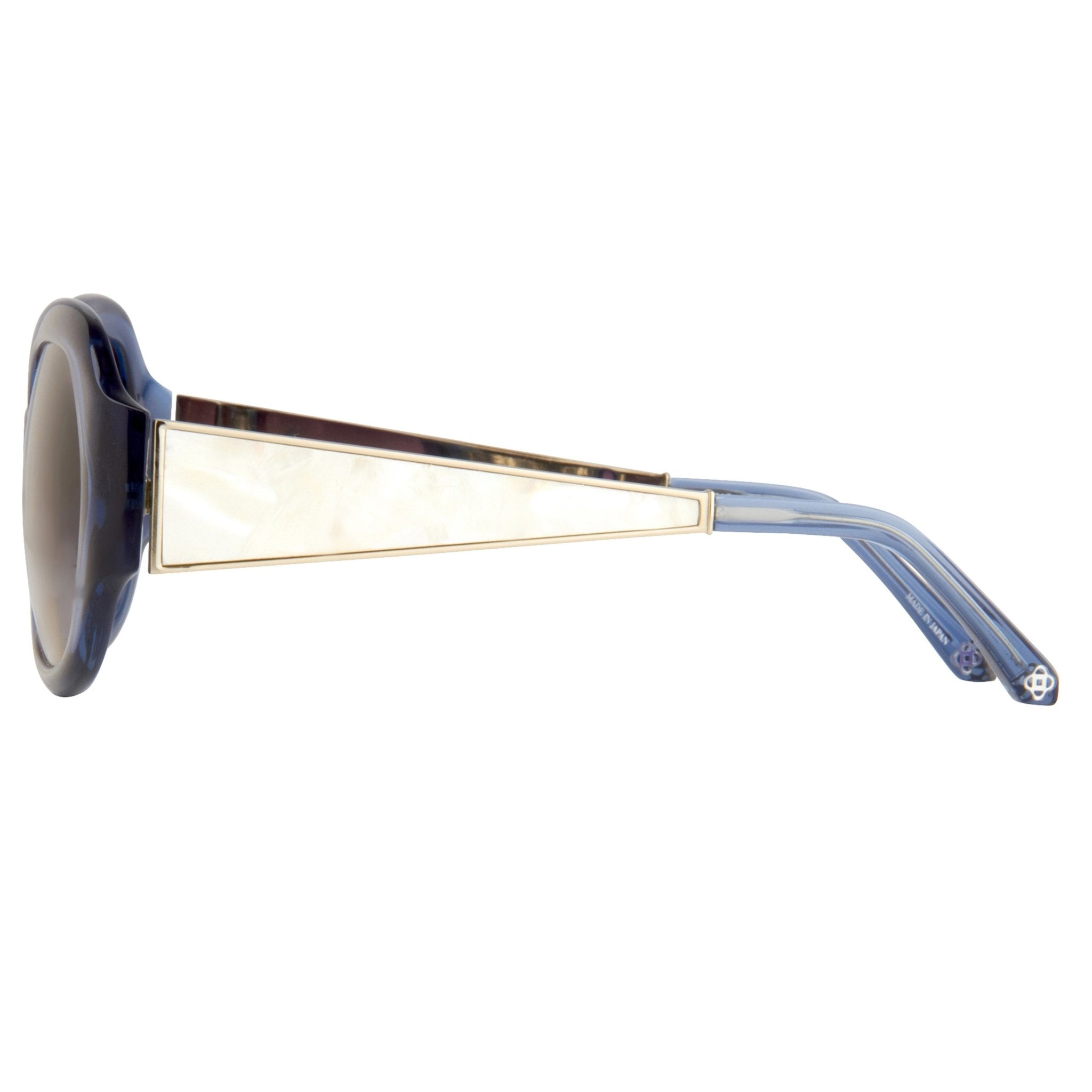 Oscar De La Renta Sunglasses Jackie O Blue and Grey-GR8 Sunglasses