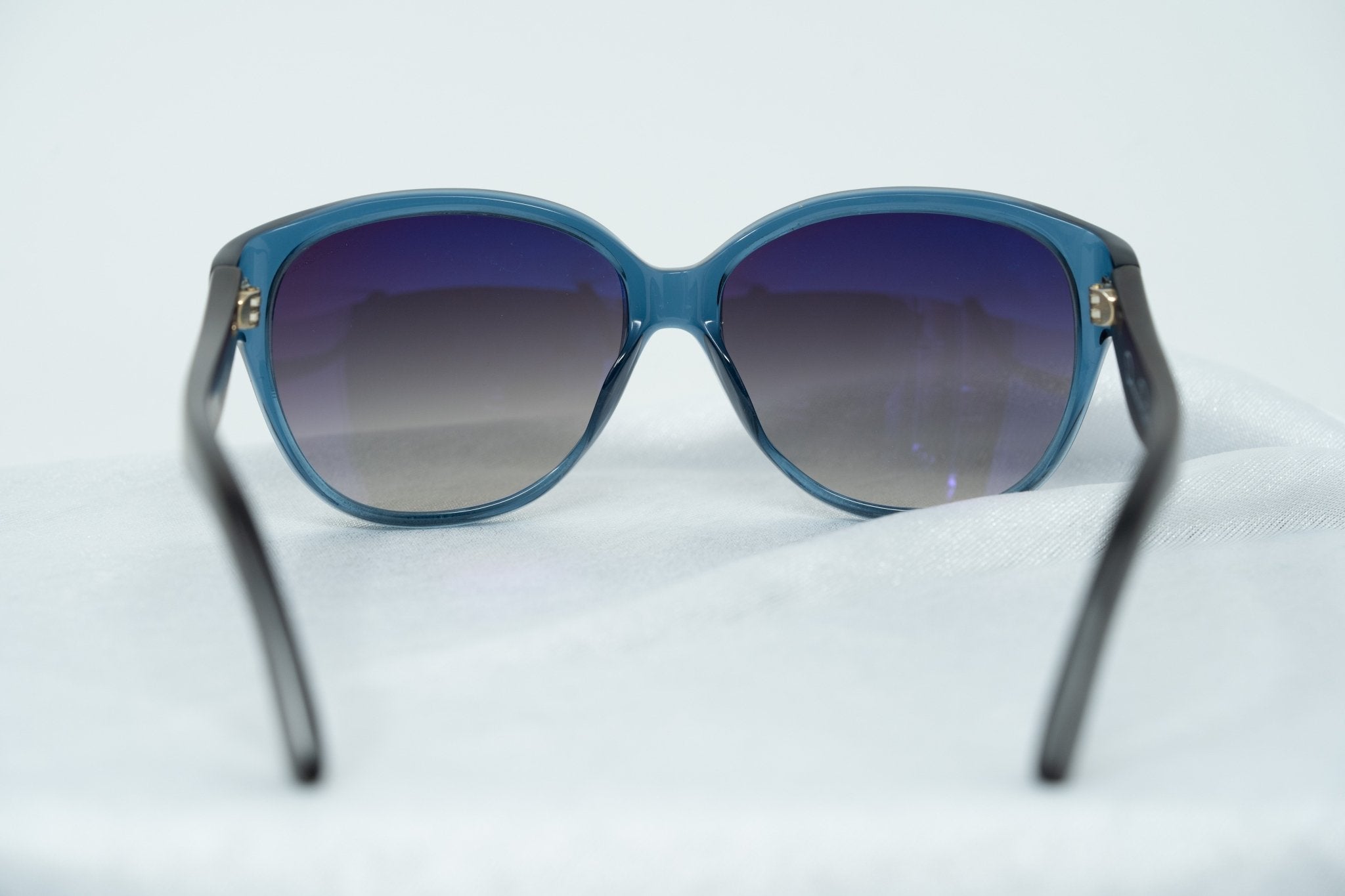 Oscar De La Renta Ladies Sunglasses Oval Blue and Grey ODLR30C4SUN-GR8 Sunglasses